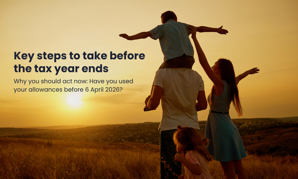 Key steps to take before the tax year ends
