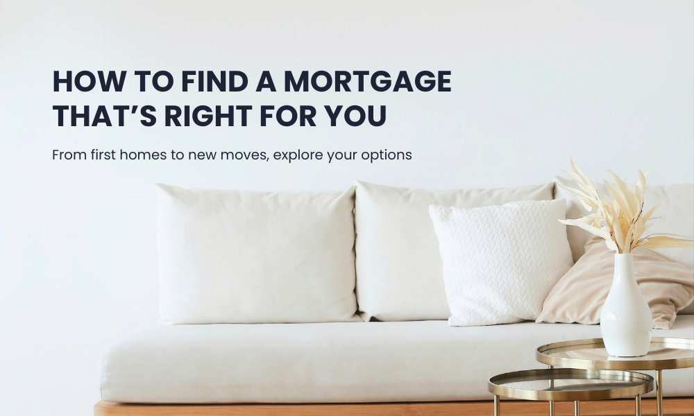 How to find a mortgage that's right for you