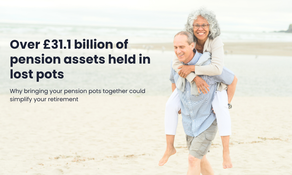 Over £31.1 billion of pension assets held in lost pots