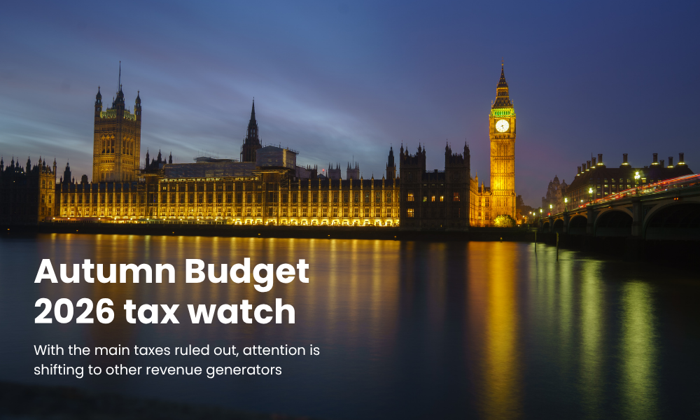Autumn Budget 2026 tax watch