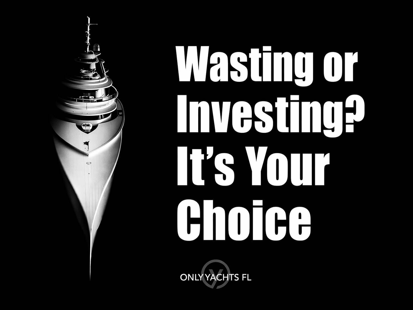 Wasting or Investing? It’s Your Choice