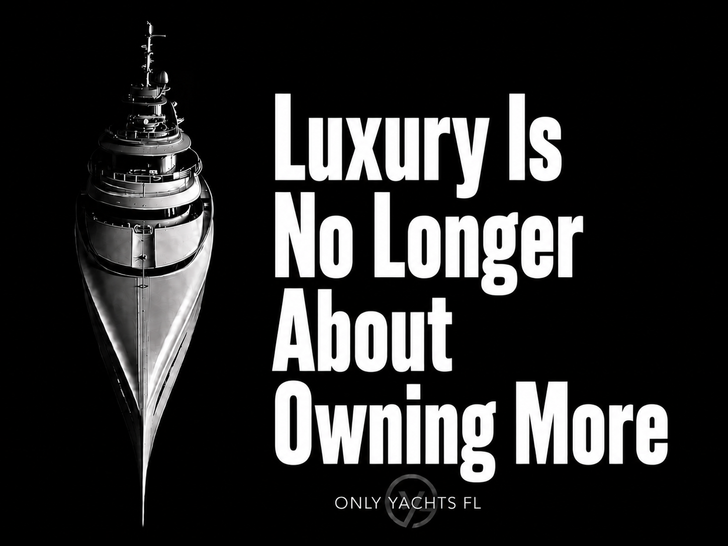 Luxury Is No Longer About Owning More