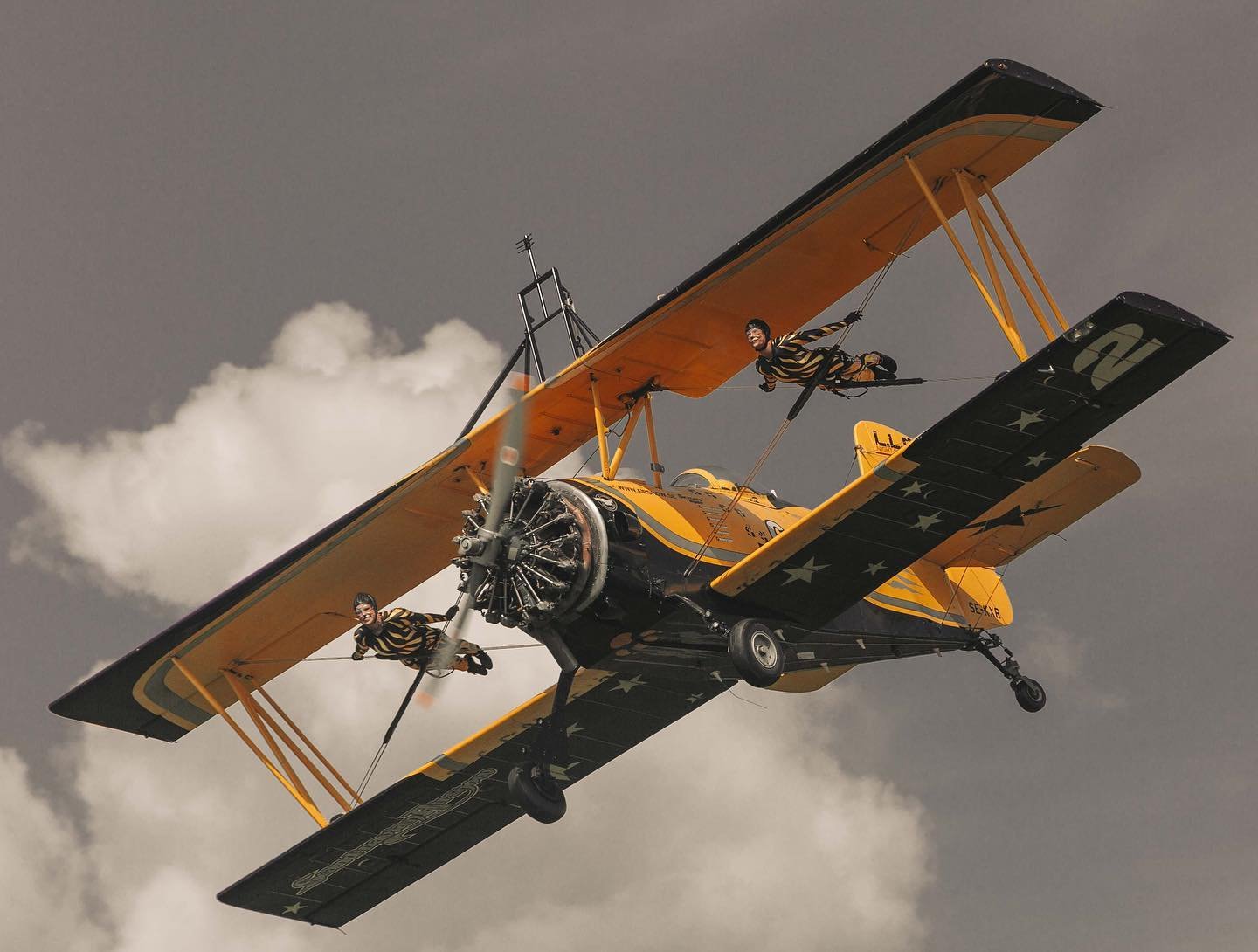 Would you dare to Wing Walk? For sure in my to-do list 🙋&zwj;♀️
Thank you @scandinavianairshow ✈️ 
&copy;Gerli Tooming #gerlitoomingph 
#aviation #wingwalk