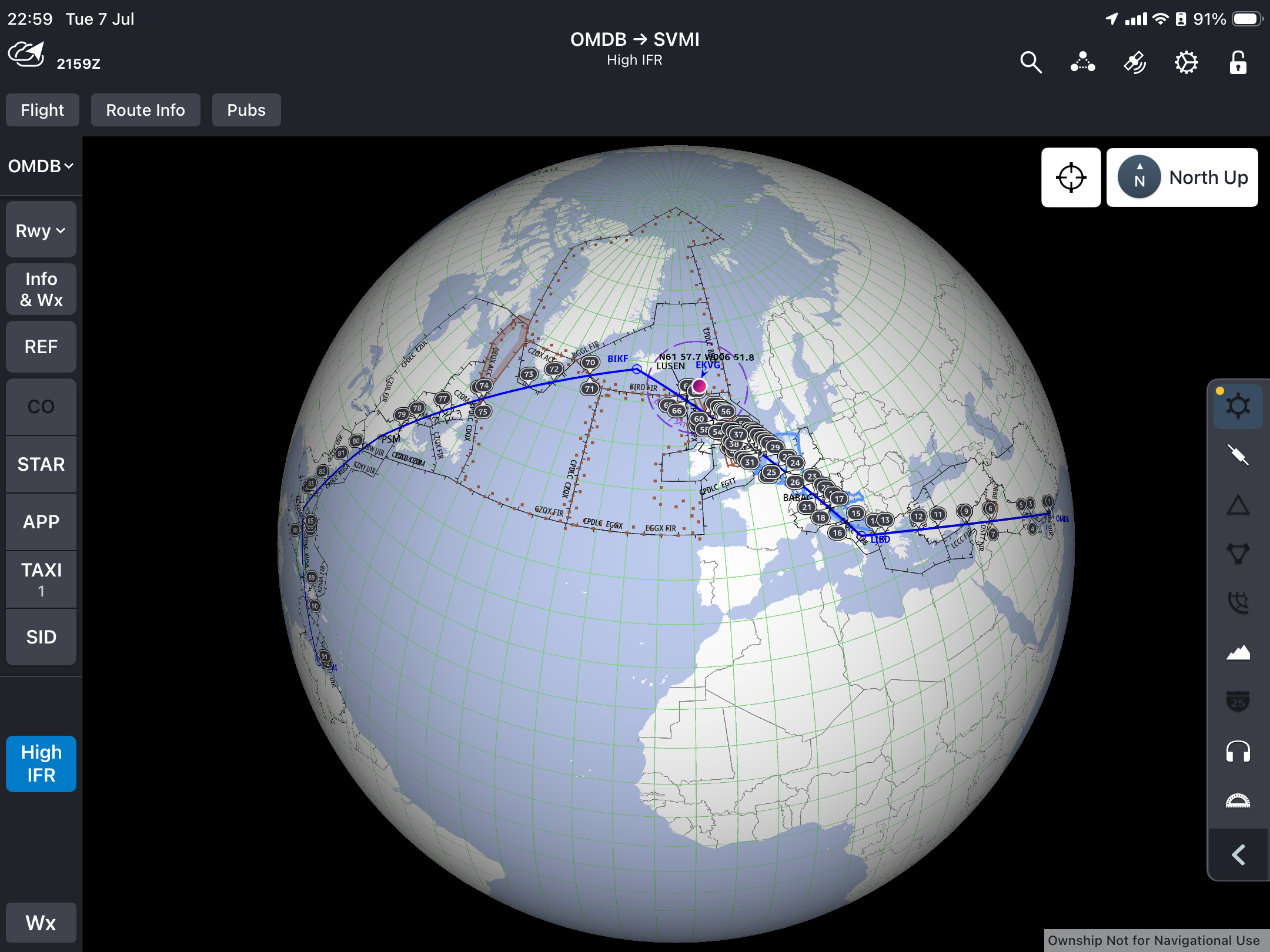 Our record breaking long distance Charter flight