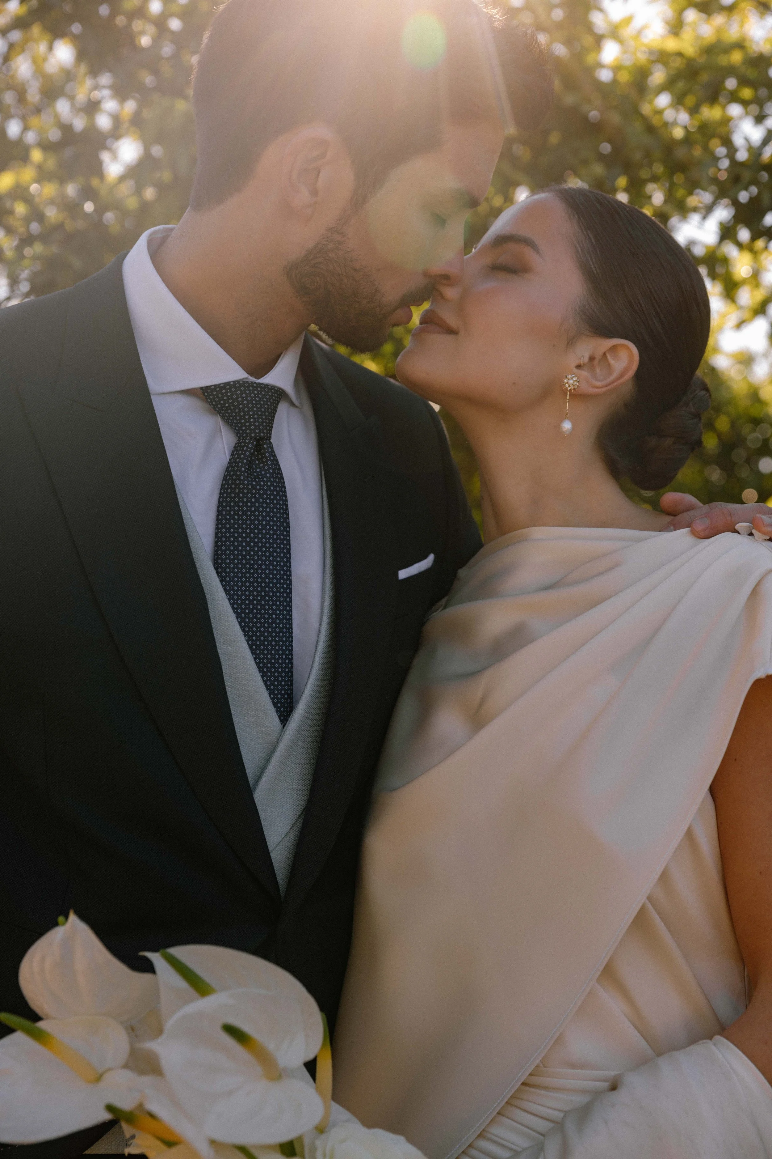 La boda de Javier y Virginia en Alquería Mascarós