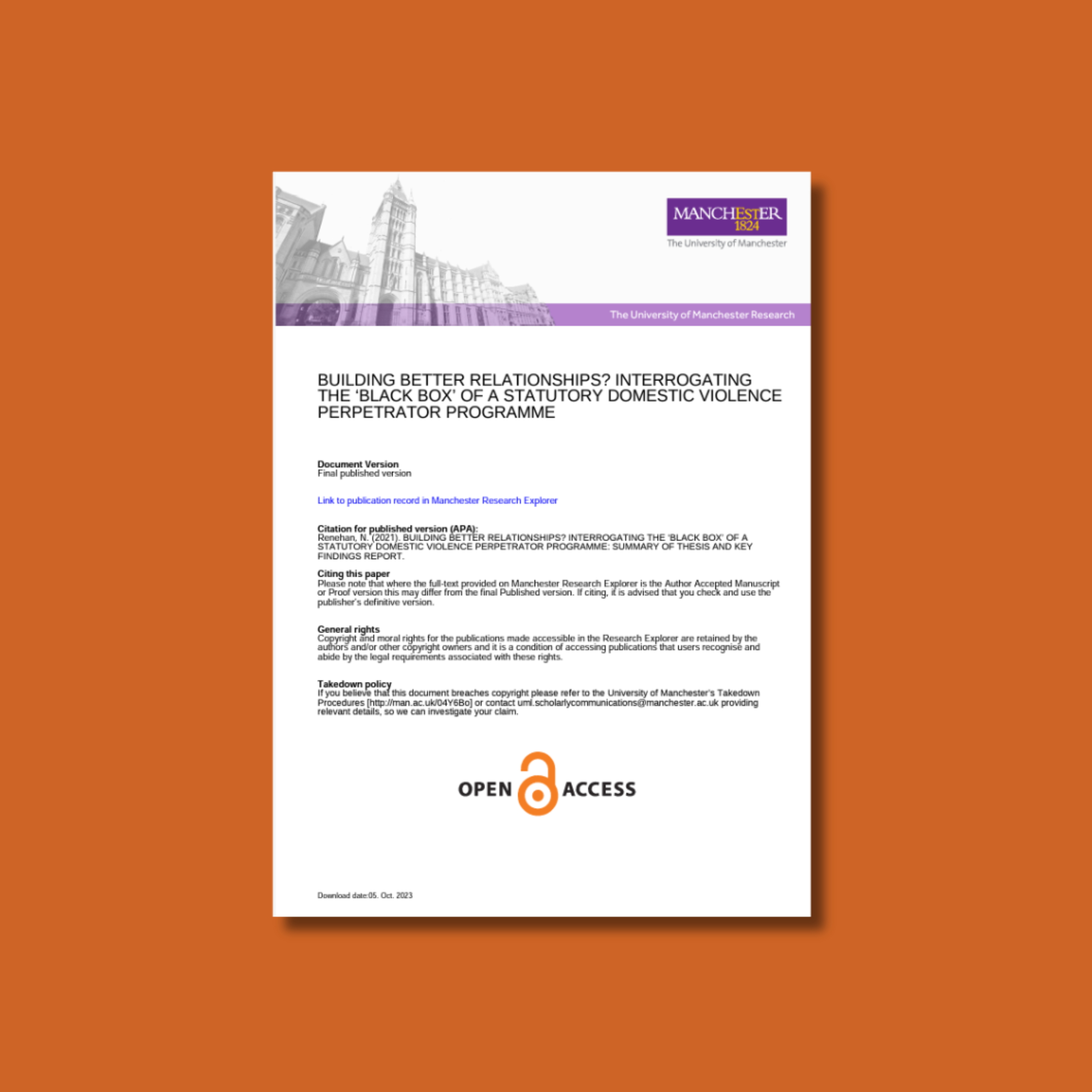 BUILDING BETTER RELATIONSHIPS INTERROGATING THE ‘BLACK BOX’ OF A STATUTORY DOMESTIC VIOLENCE PERPETRATOR PROGRAMME SUMMARY OF THESIS AND KE.png