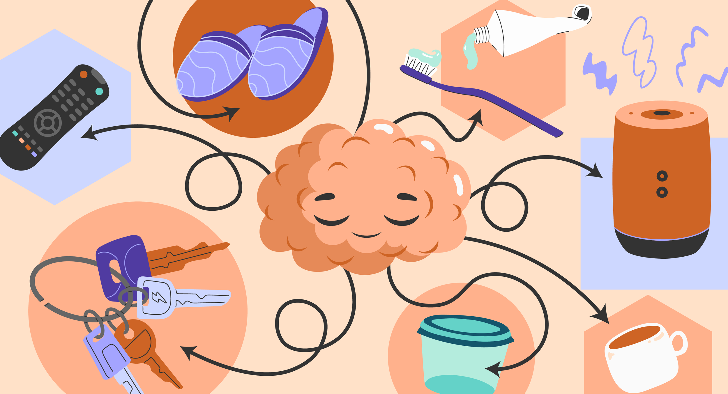 5 tips from Lou Chandler @neurodivergent_lou for a home that supports executive functioning 