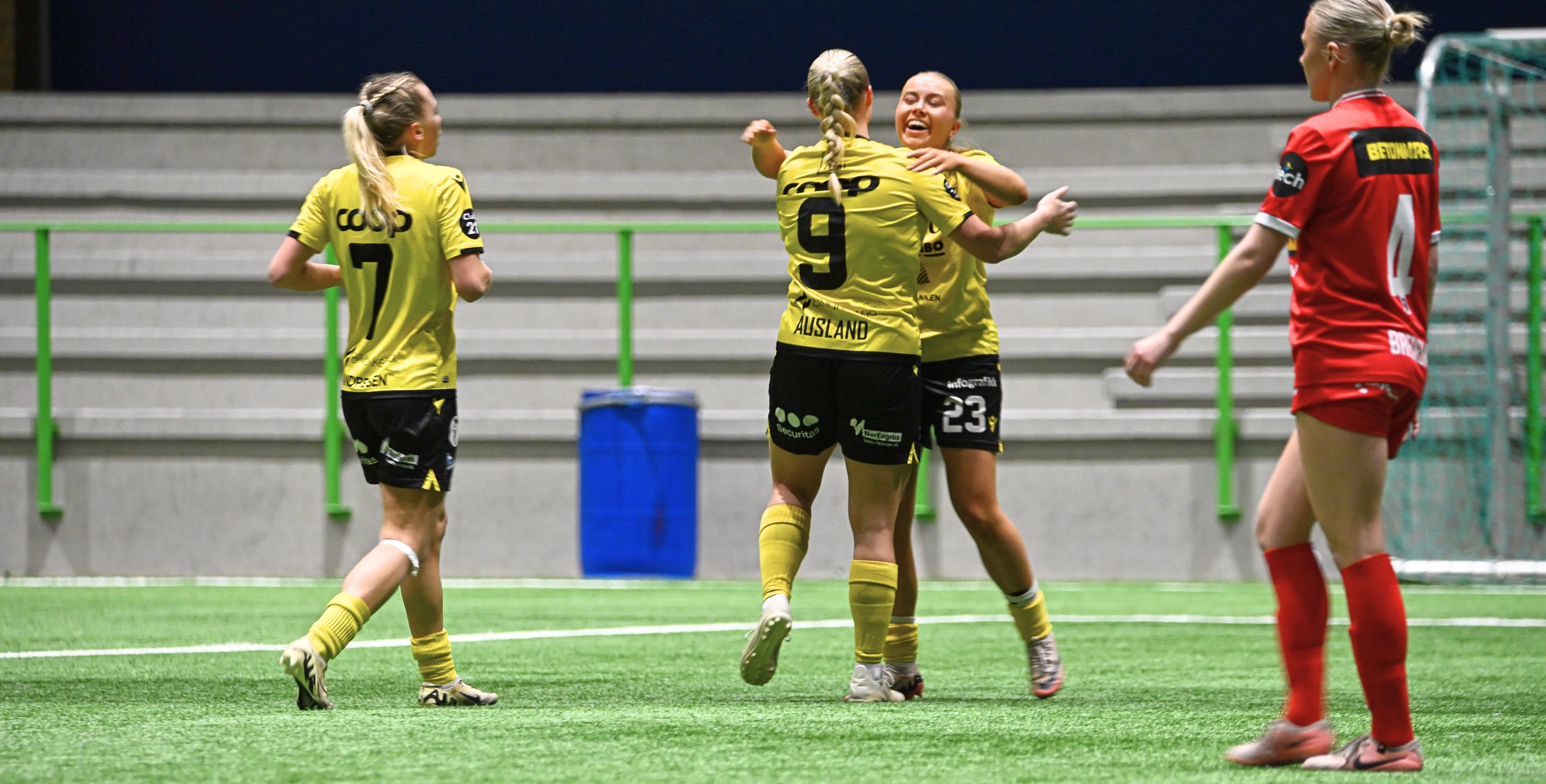 Seier i årets første treningskamp