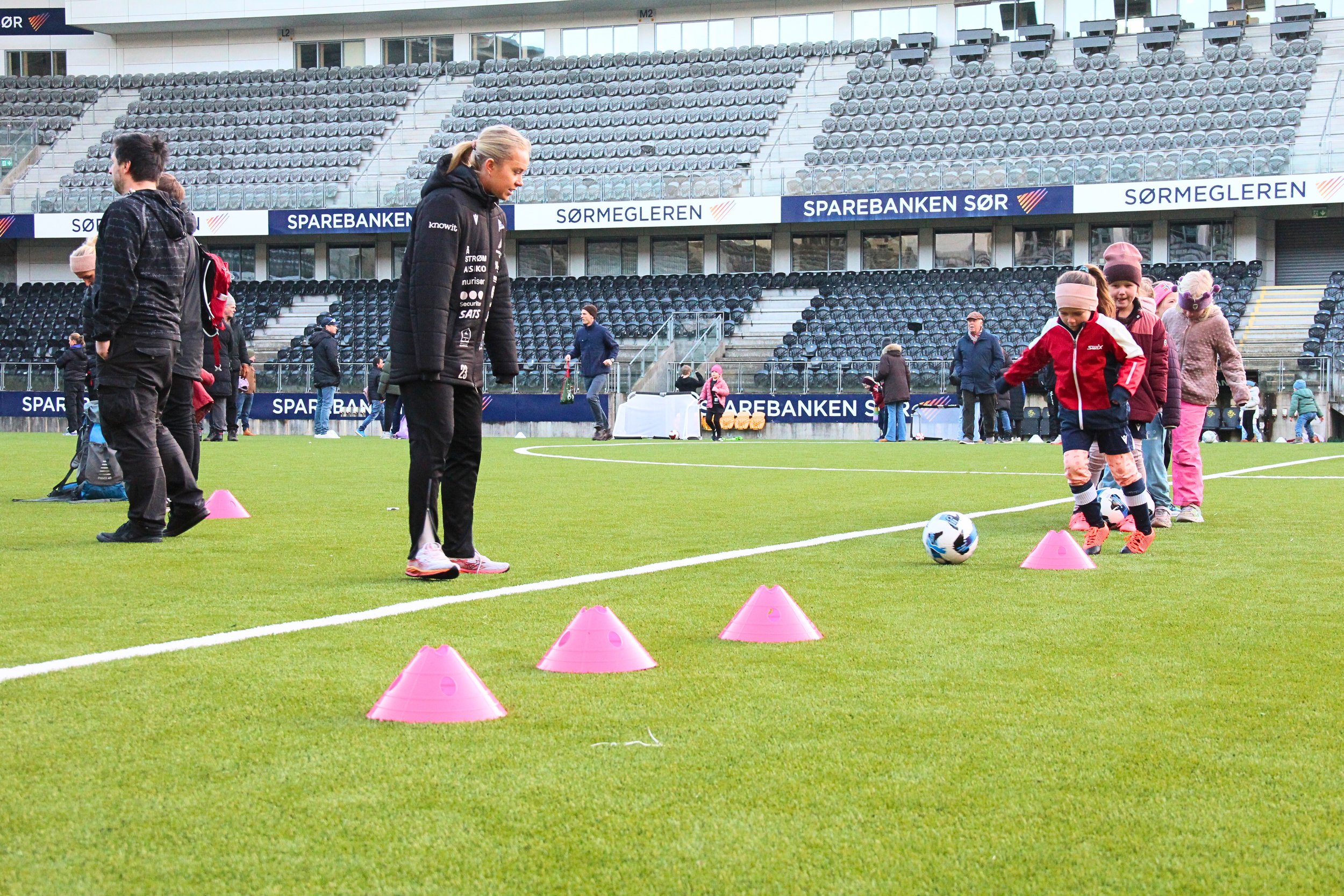 Fotballfest på Sparebanken Sør Arena
