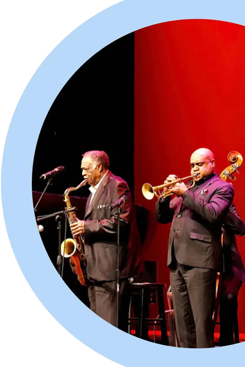 Houston Person and Terrell Stafford perform