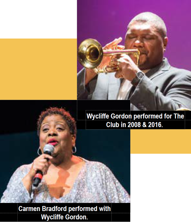 Wycliffe Gordon and Carmen Bradford