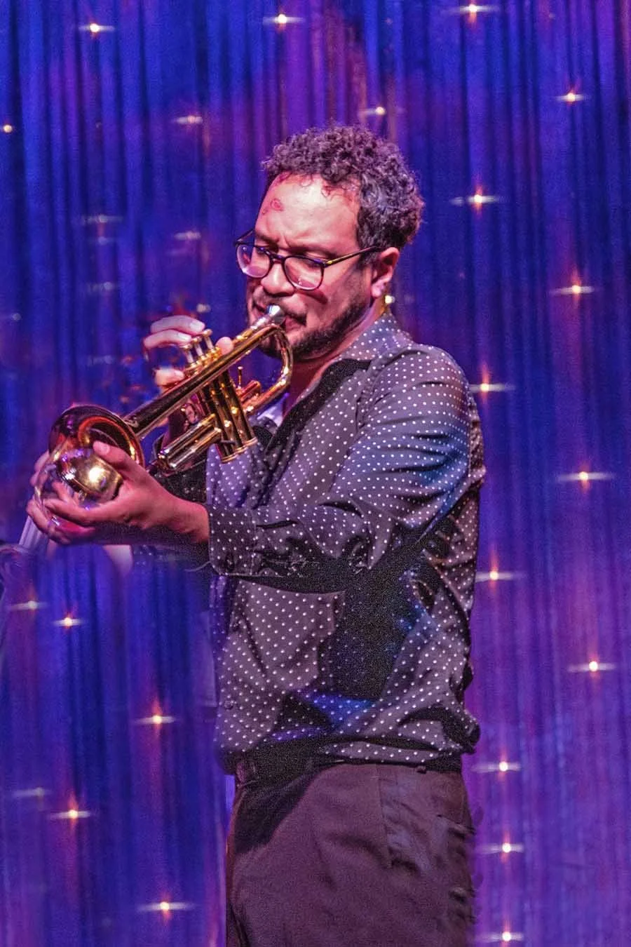 James Suggs performs