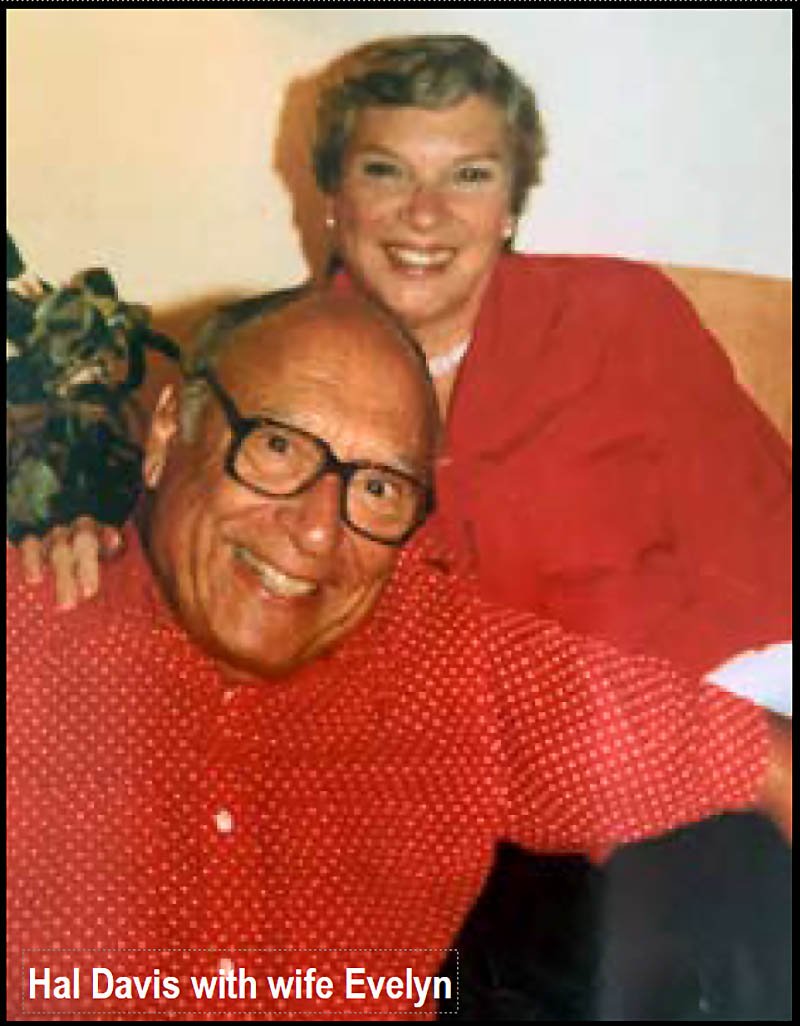Hal Davis and wife Evelyn