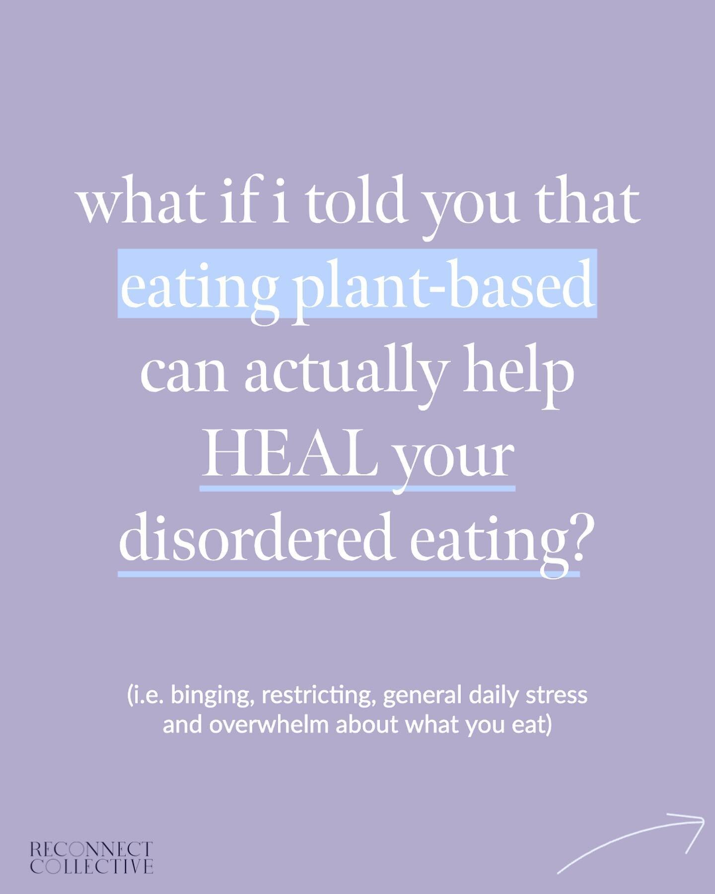 most of my 2022 was spent doing interviews, analysis, and writing my dissertation on THIS topic 👀

👉🏻 how veganism influences a person&rsquo;s relationship with food

👉🏻 specifically, in the context of healing from disordered eating

&hellip;and