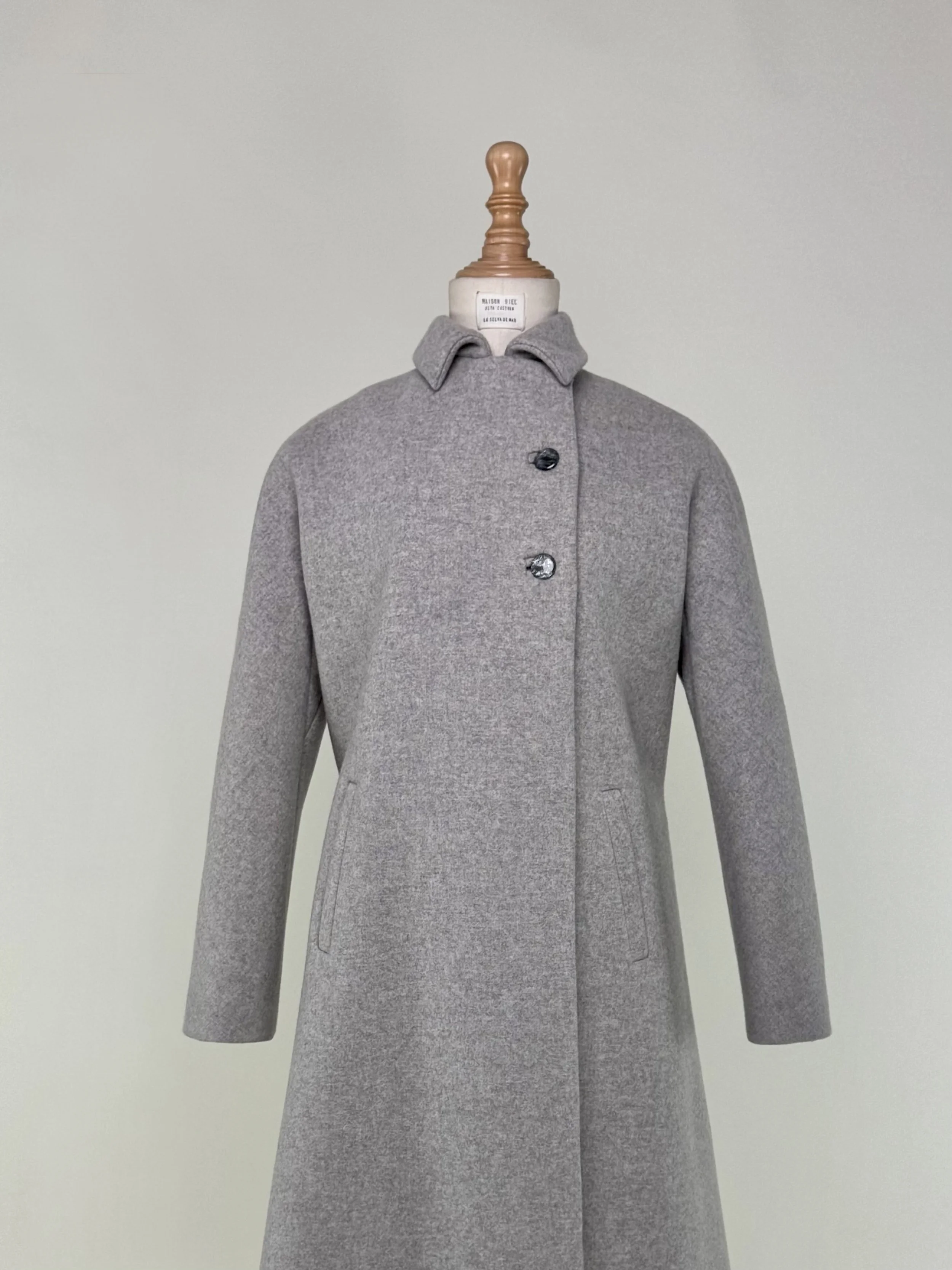 The GRAY NOVEMBER coat.