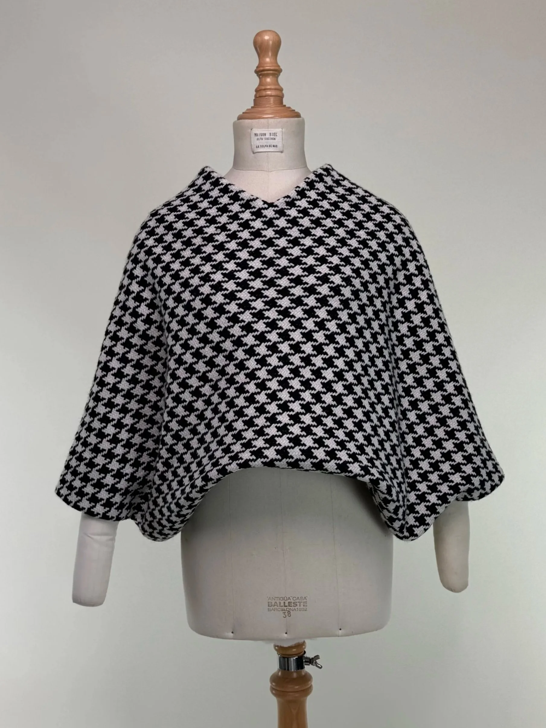 The JUST A SQUARE poncho.