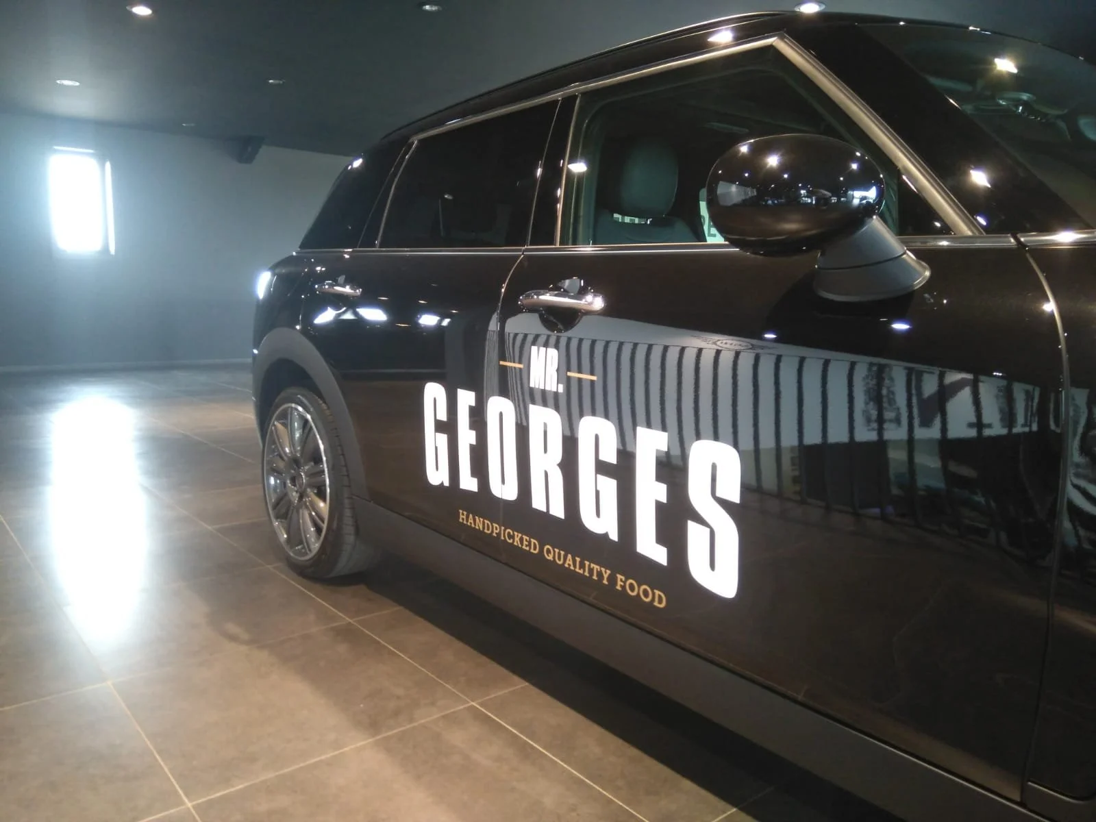 Belettering Mini Mr. Georges