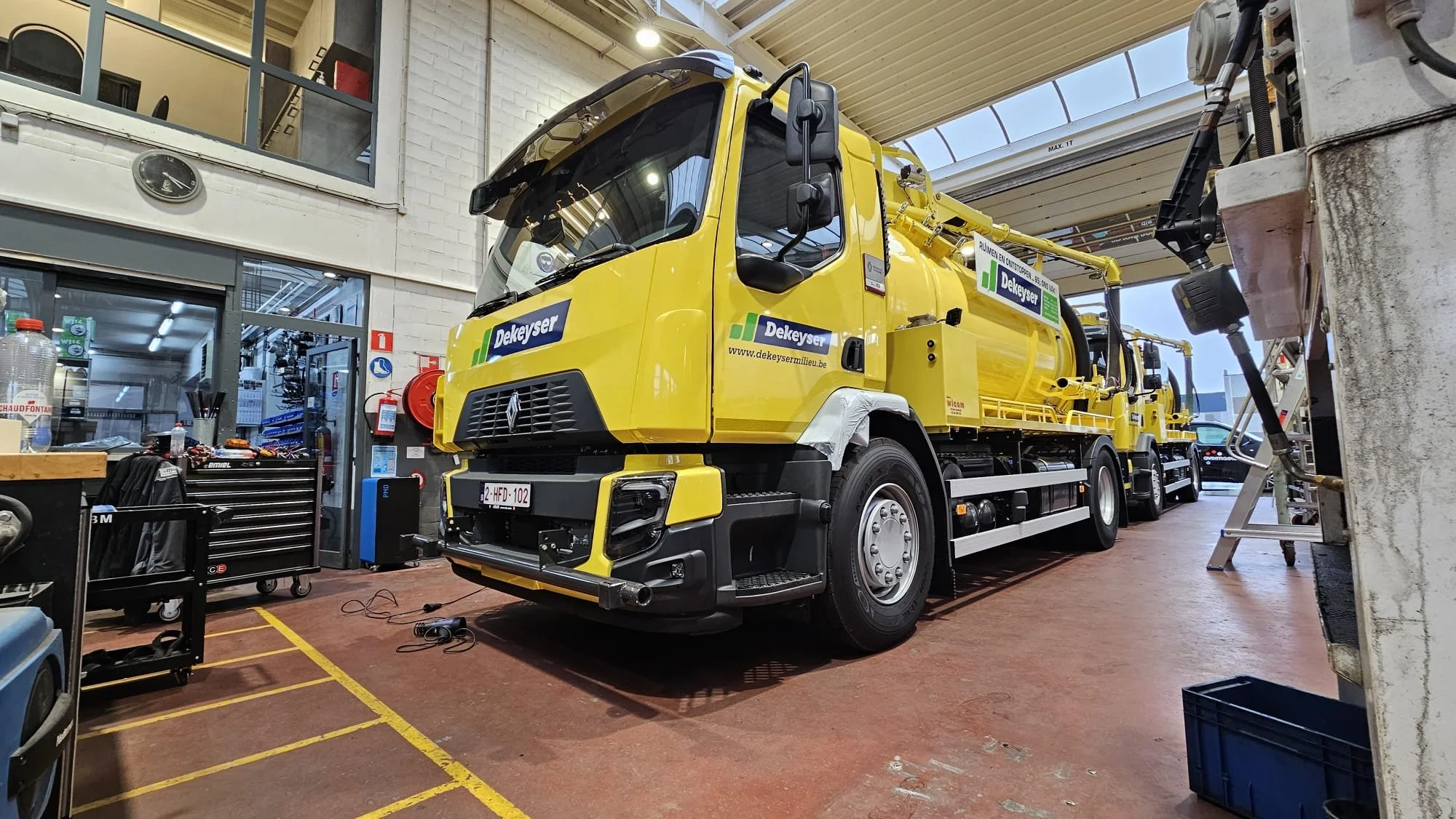 Belettering Renault Vrachtwagen Dekeyser