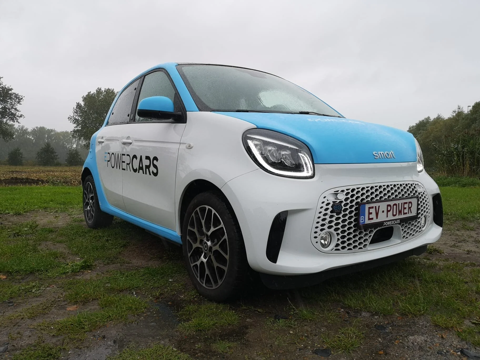 Belettering en wrapping Smart Powercars