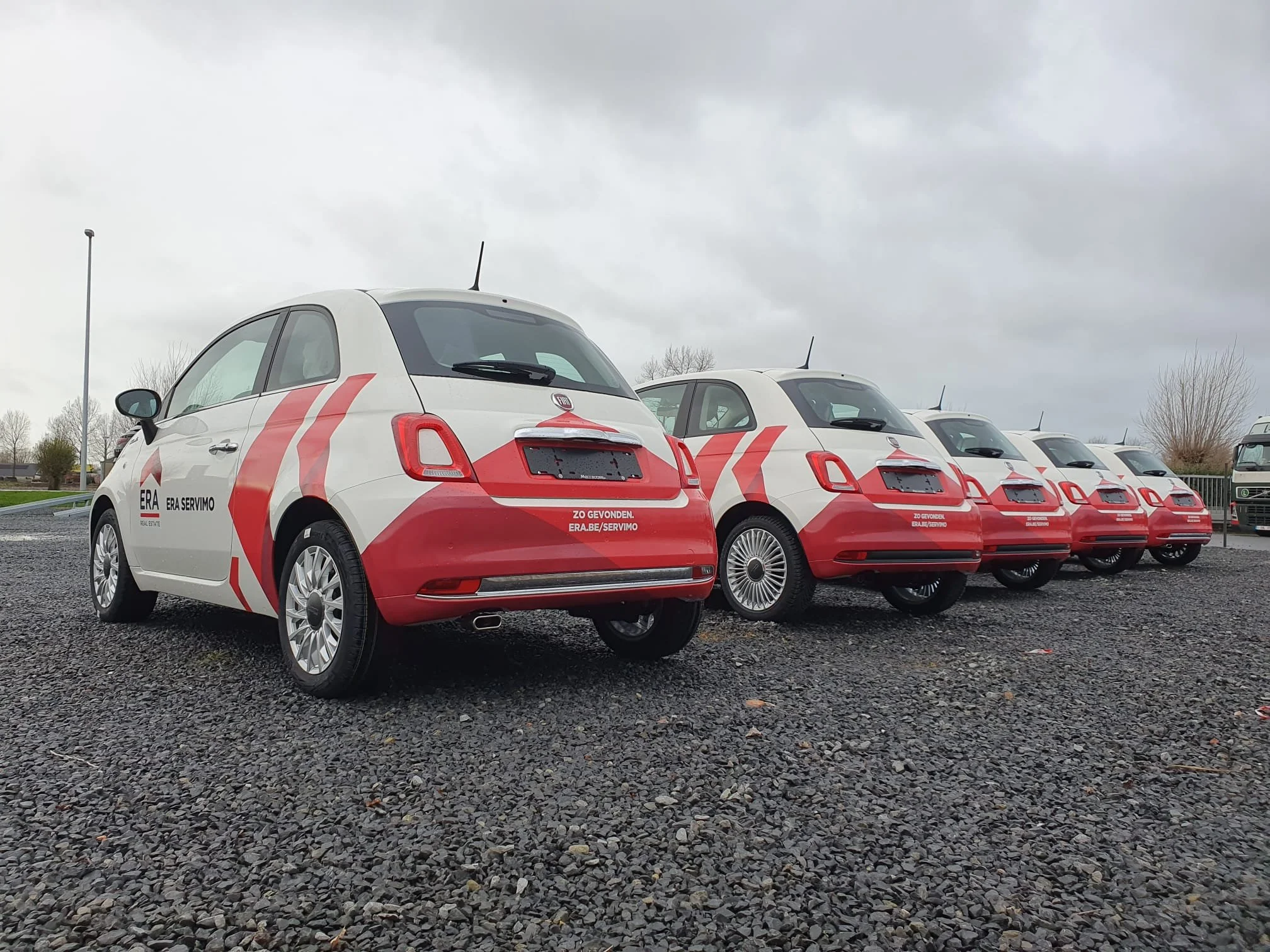 Belettering en car wrap Era Servimo