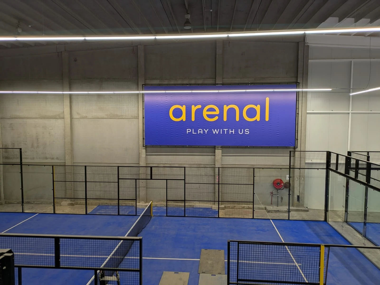 Spandoek met frame Arenal