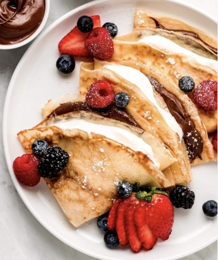 Sweet and Savory Crêpe Cooking
