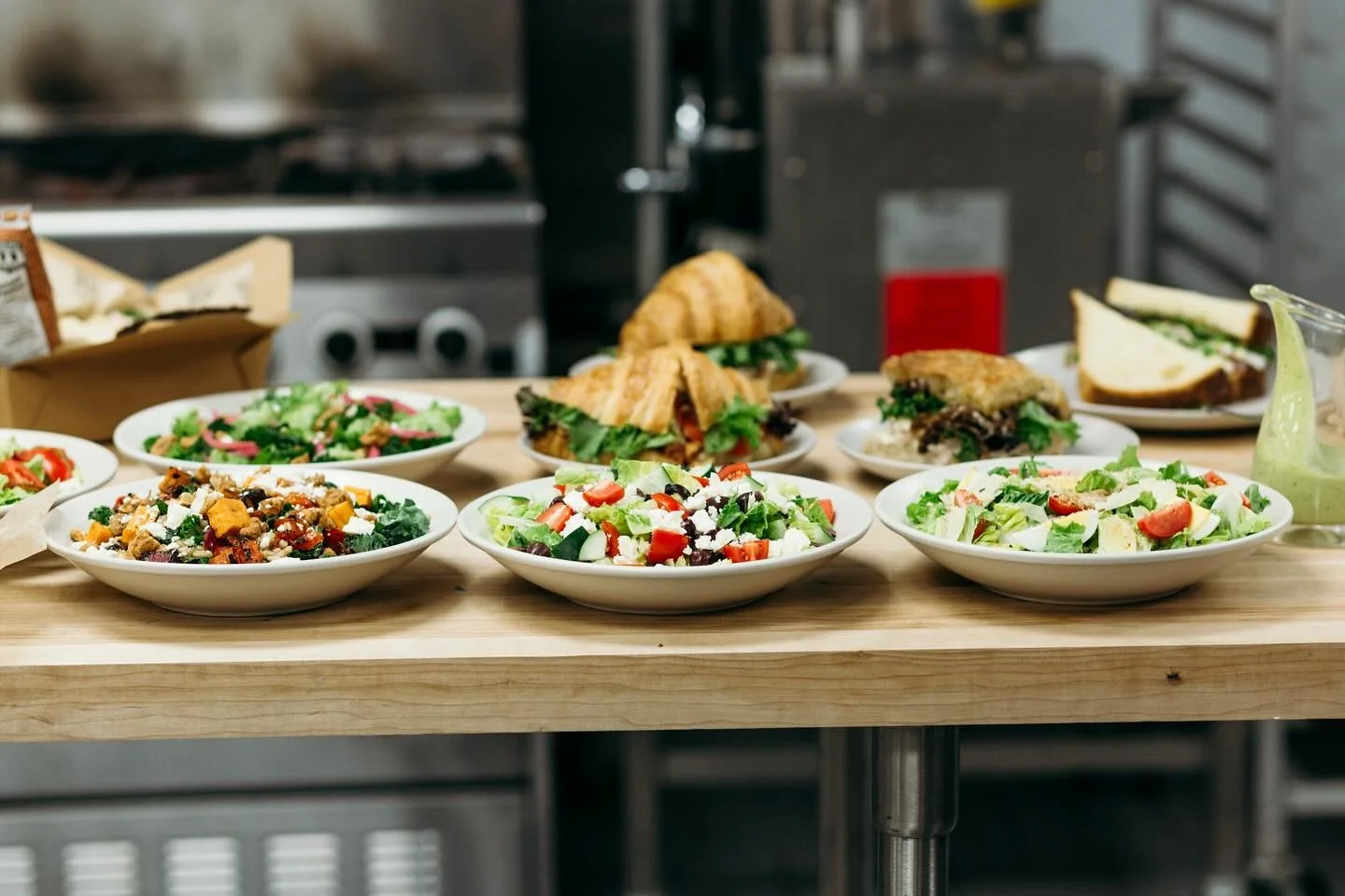 Catering that’s as fresh as it looks! From vibrant salads to handcrafted desserts, we’ve got your next event covered. Head over to our website today to place your order! 
#lynchburgva #lynchburgbakery #lyhlovesyou #flourdistrictva #flour