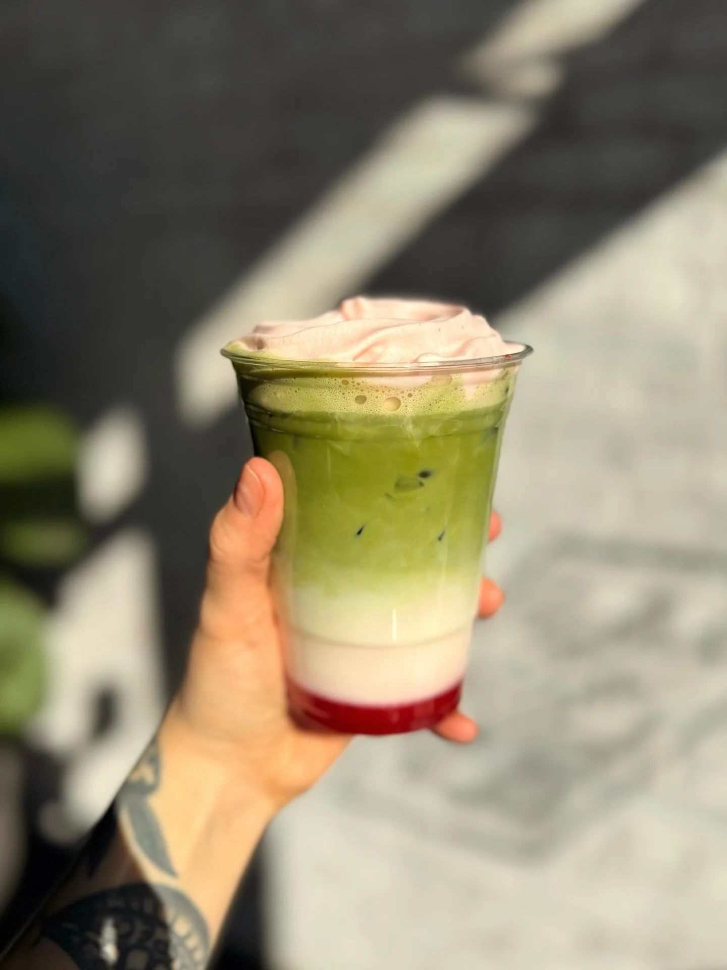 Is there a better drink for Valentine&rsquo;s Day than a strawberry matcha with strawberry cold foam?? 💘💚
Flowers, drink specials &amp; all the treats await - give your loved one the sweetest gift this year!