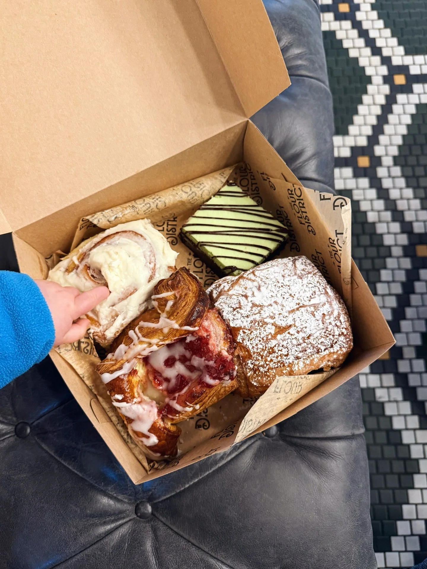 When the box looks this good, everyone wants a bite 🥐