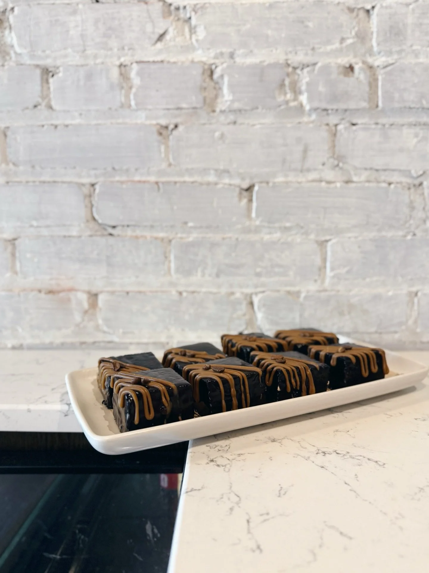 Need the perfect sweet treat with your morning coffee? Try our salted caramel mocha mini cakes! Smooth, salty, sweet goodness!