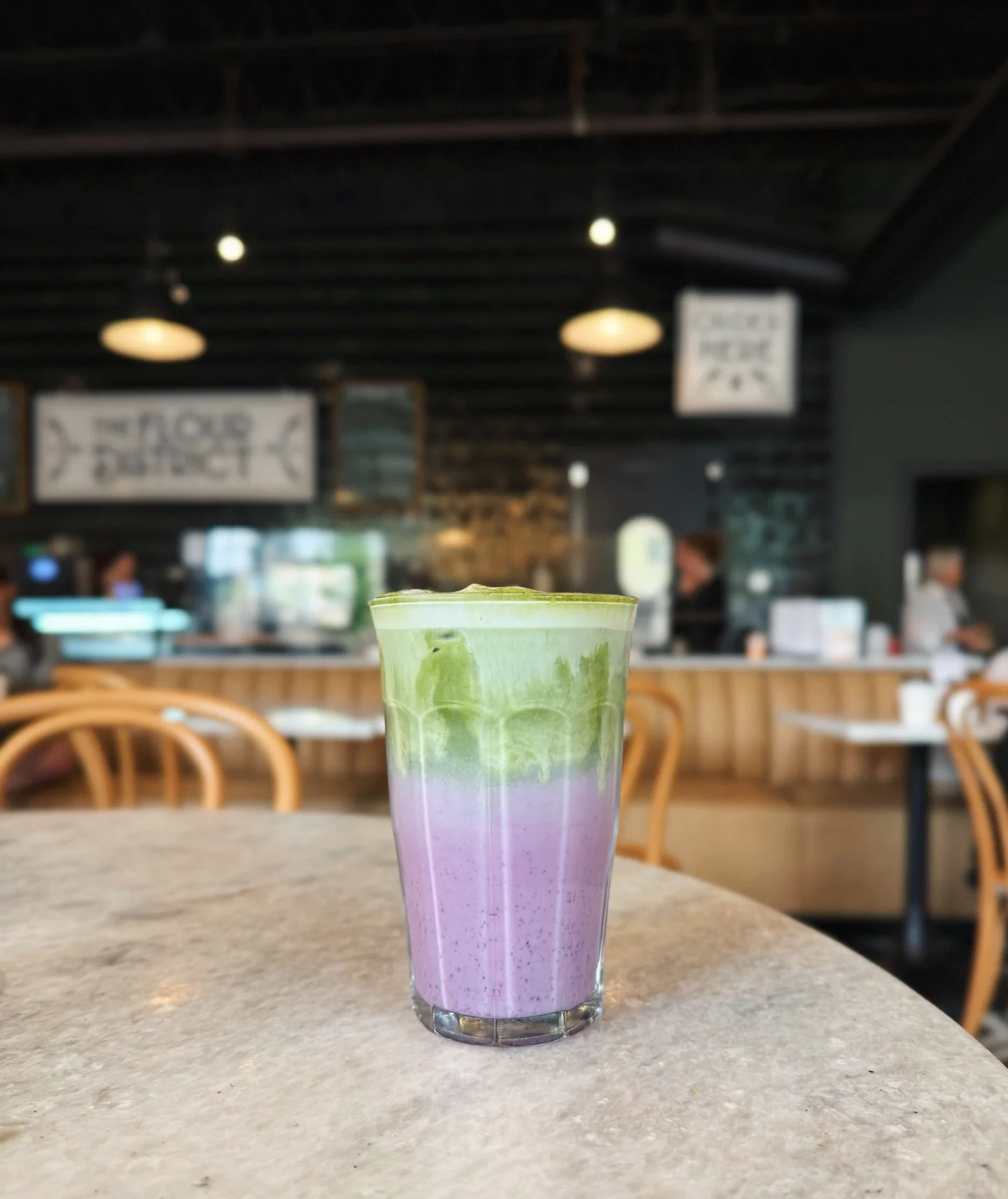 You can never go wrong with a Blackberry Matcha - any time of day 🍵