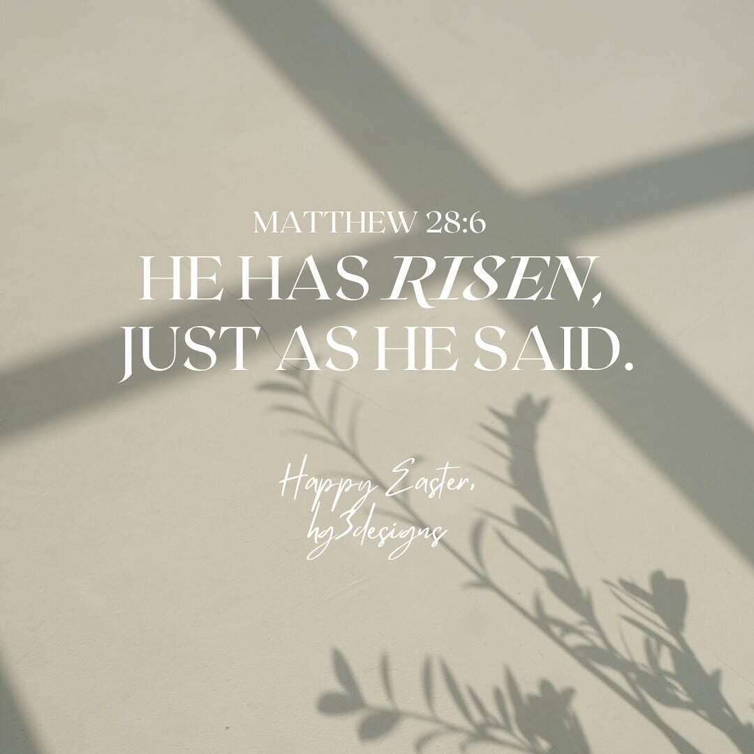 Happy Easter from HG3! 🕊️✨