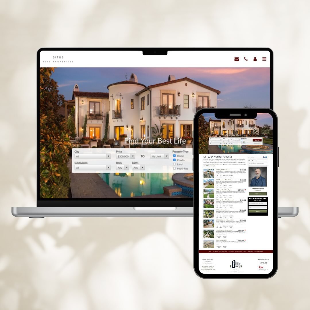 Three distinct real estate websites, three diverse platforms! Check out these mockups showcasing websites we&rsquo;ve created with Lofty (formerly Chime), Real Geeks, and Squarespace integrated with iHomefinder. As a realtor, you don&rsquo;t have to 