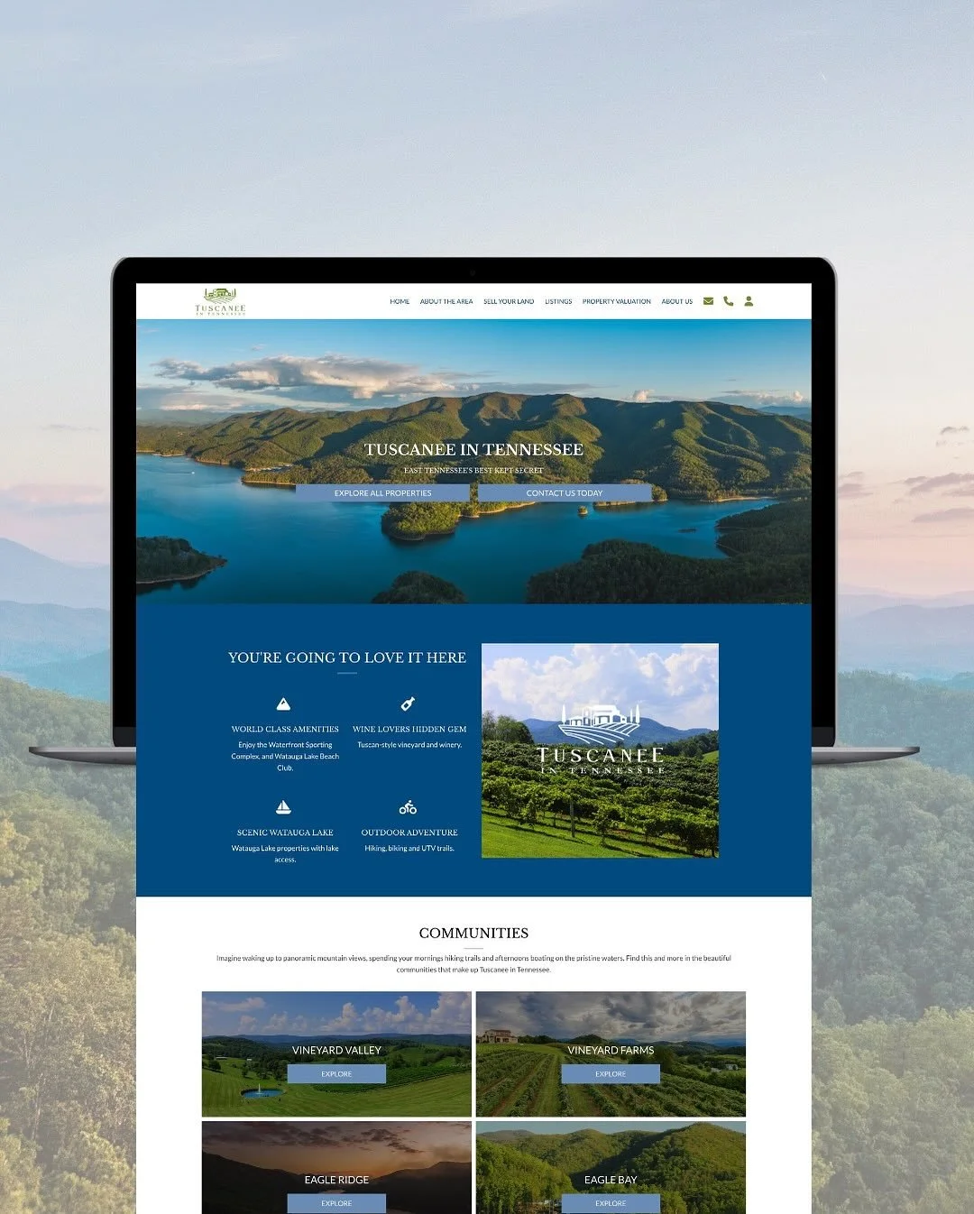 3 clients. 3 cities. 3 brand-new websites. ✨ We love bringing visions to life!

www.waterfrontgrptn.com |📍East Tennessee 
kassydraper.com | 📍McMurray, AB
livingspacecoast.com | 📍Space Coast, FL