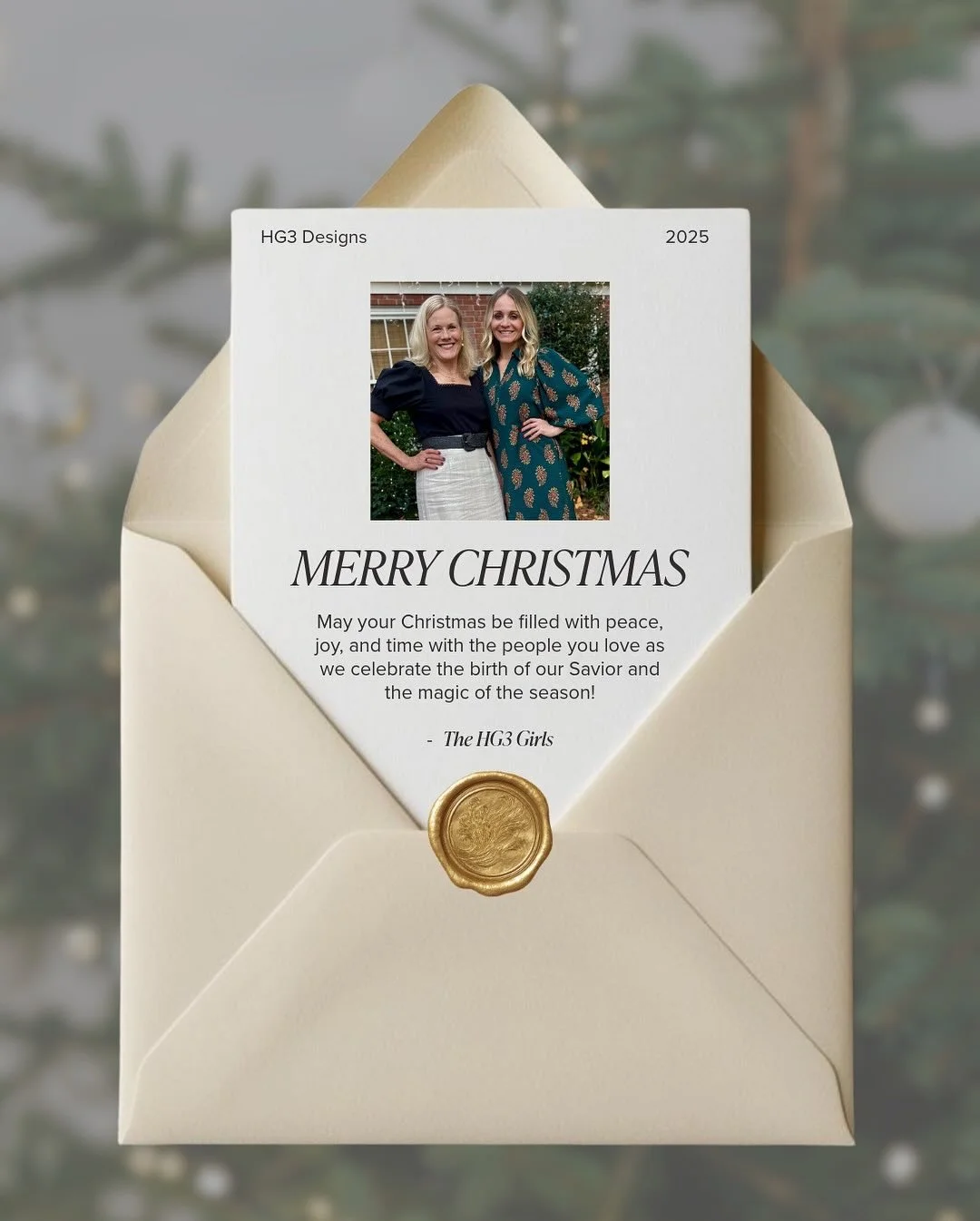 Merry Christmas from us! ❤️