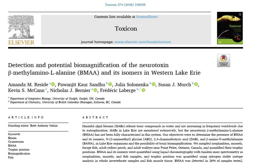 Tracking Algal Toxins: Implications for Fisheries and Ecosystems