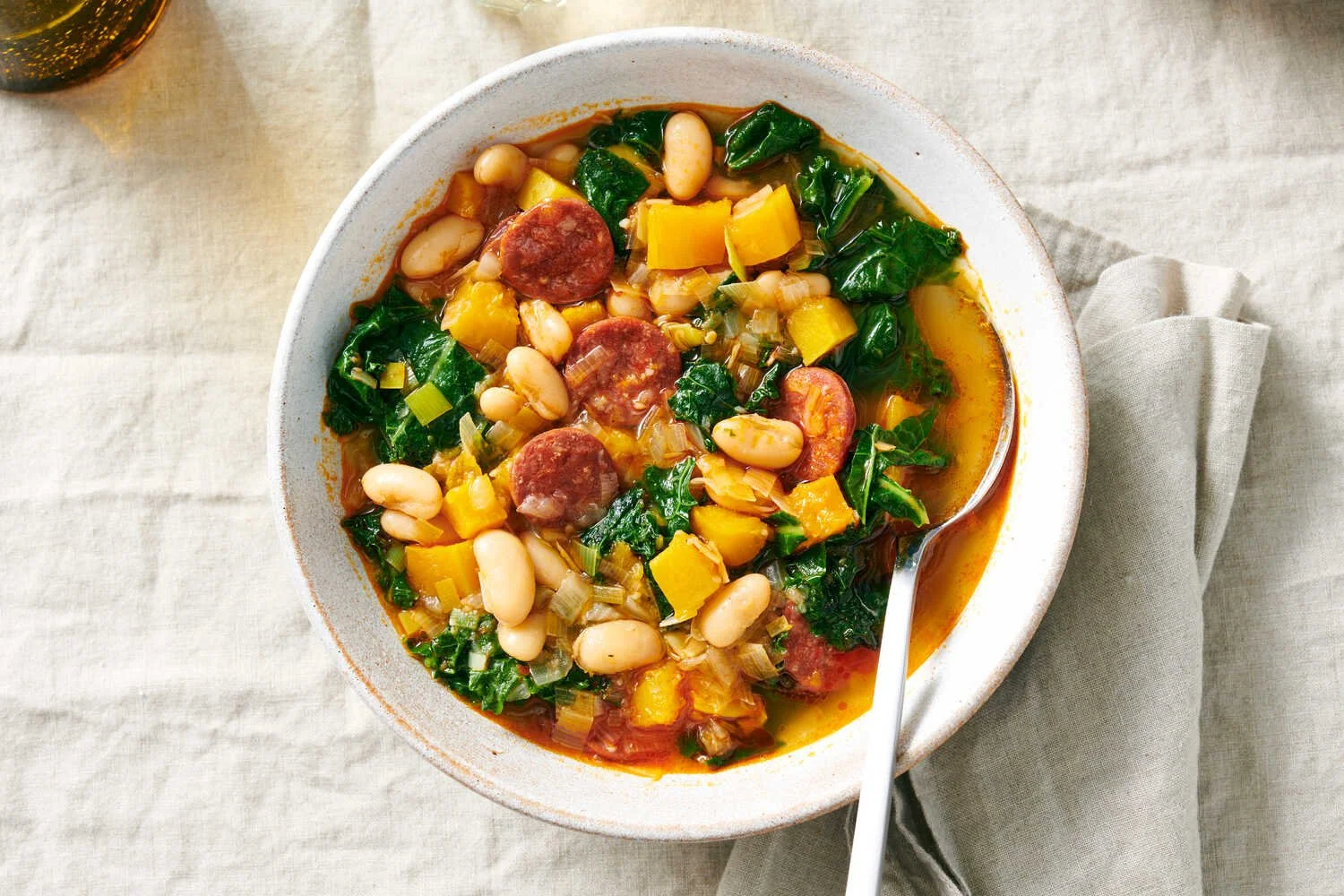 Bean and Squash Soup - Beautifully Fed Foods