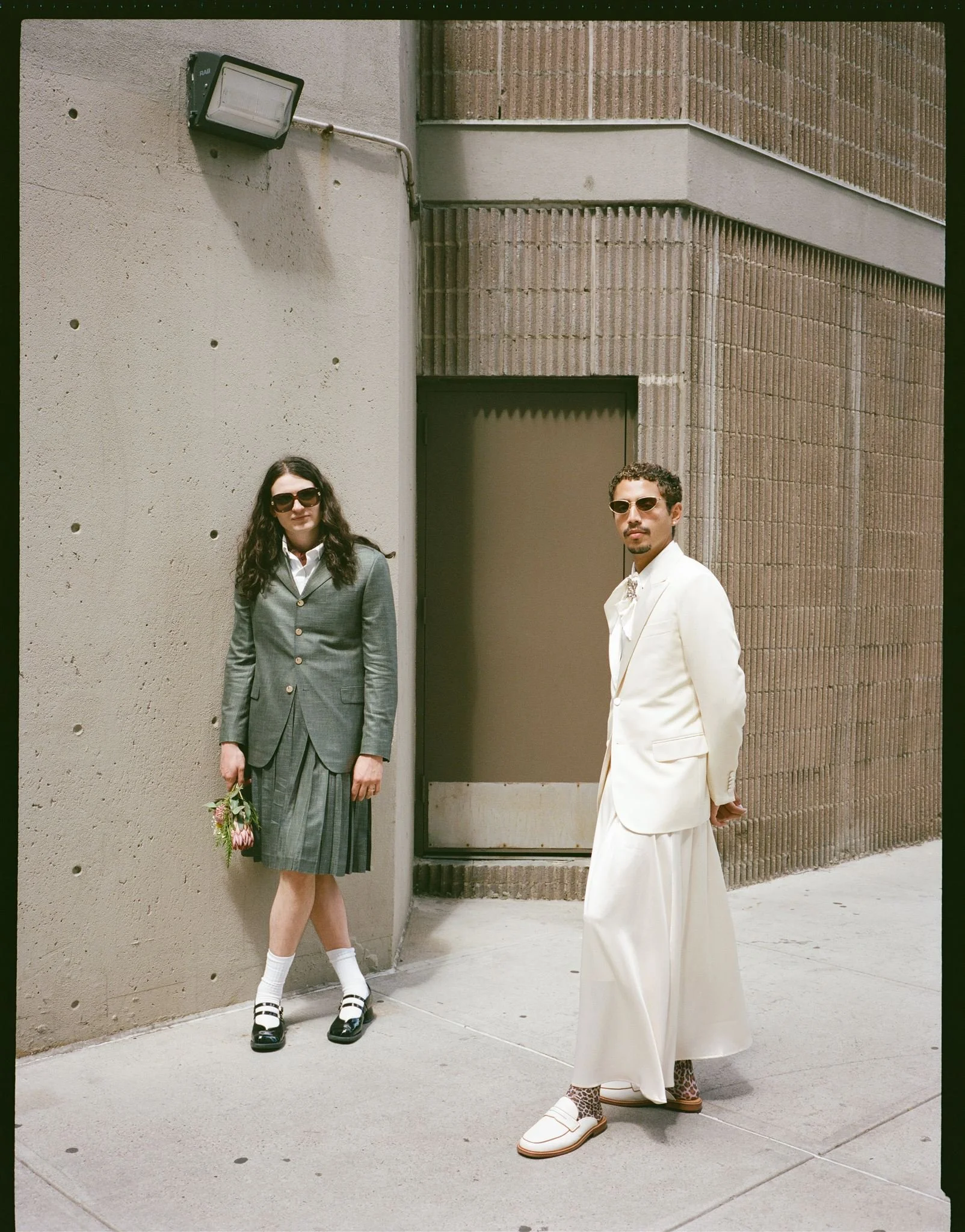 Eloping in Fashion at Brooklyn City Hall