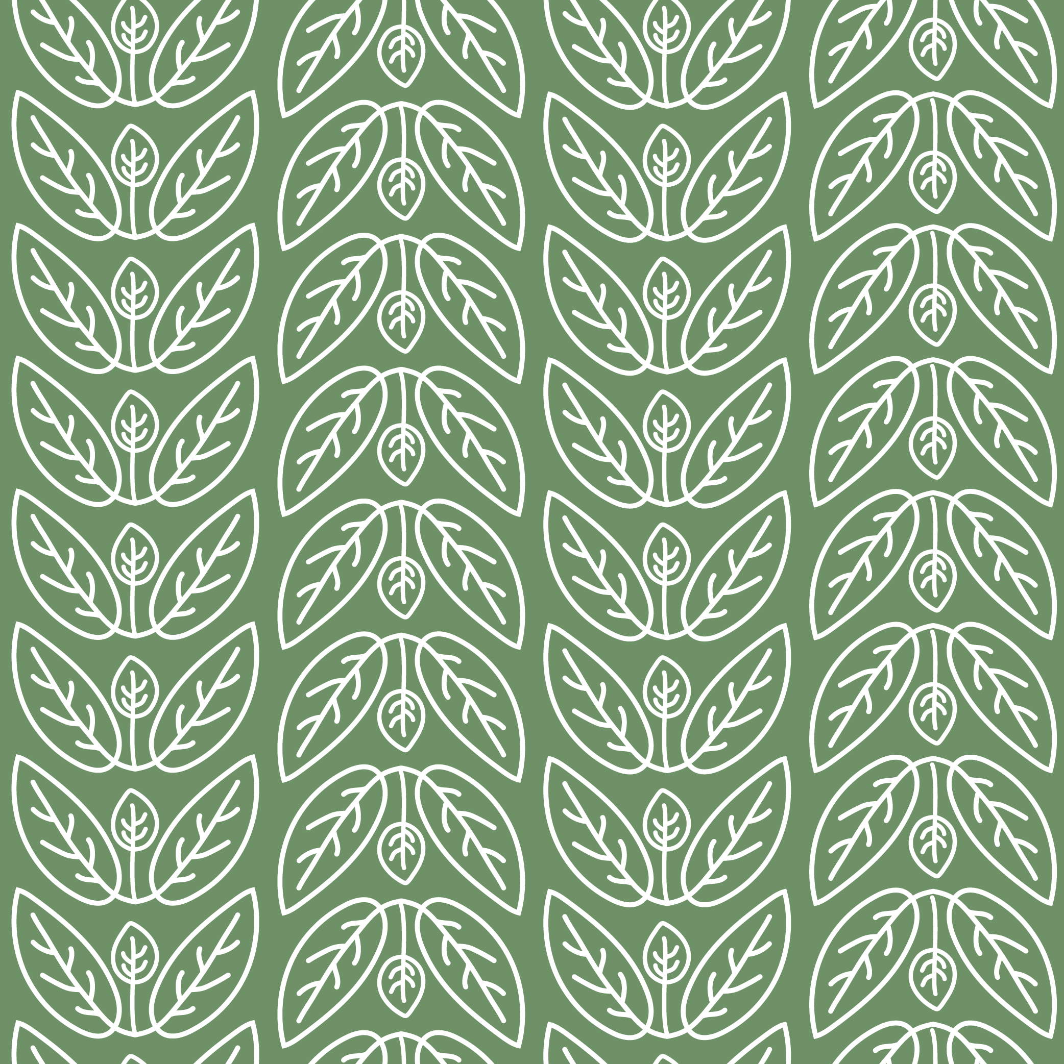 Basil Flowers on Green Olive 6f9167.png