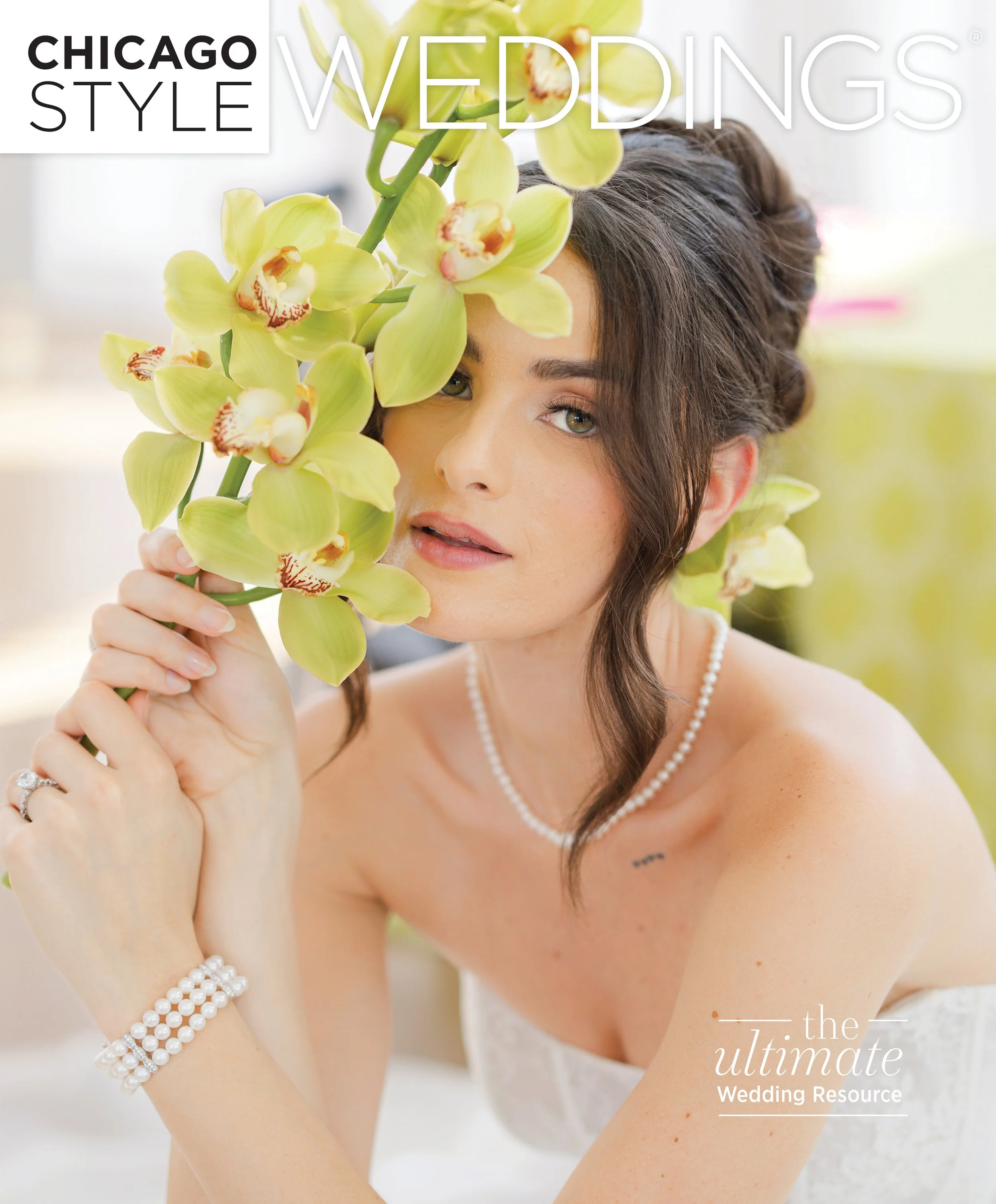 This is one of those pinch-me moments. ✨ We&rsquo;re so honored to see our work gracing the cover of this issue of Chicago Style Weddings Magazine. 🤍

We are absolutely obsessed with the pink and green florals, the beautiful details, and everything 