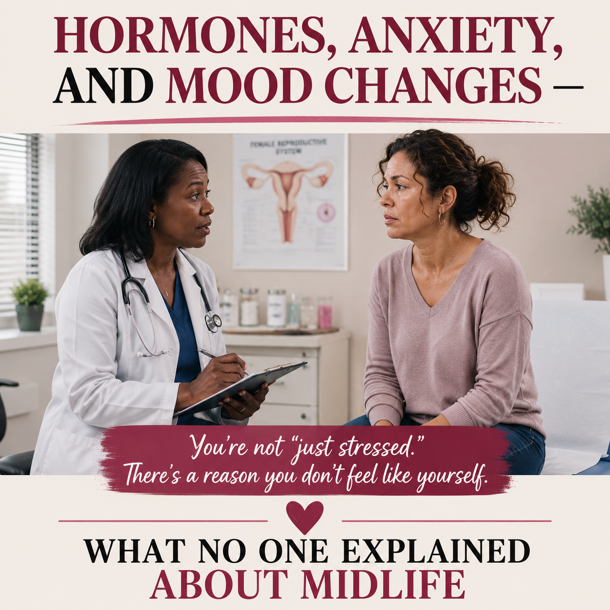 Hormones, Anxiety, and Mood Changes — What No One Explained About Midlife