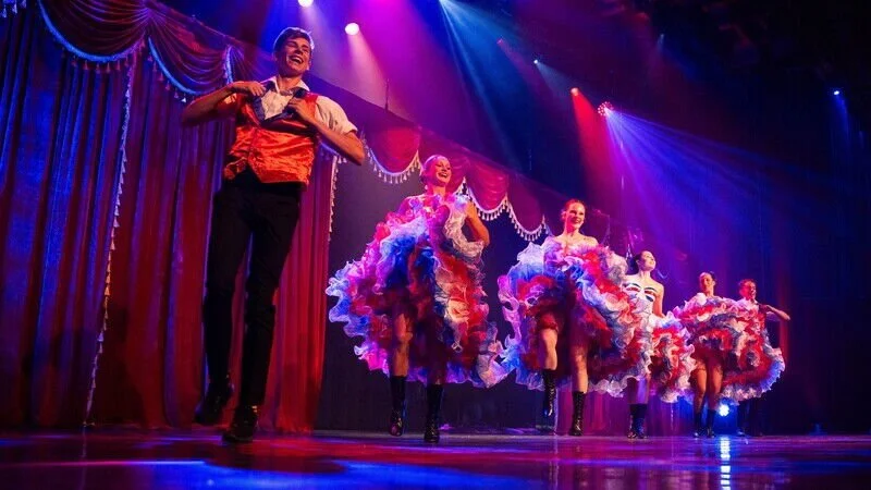 Show en seniorenmiddag
