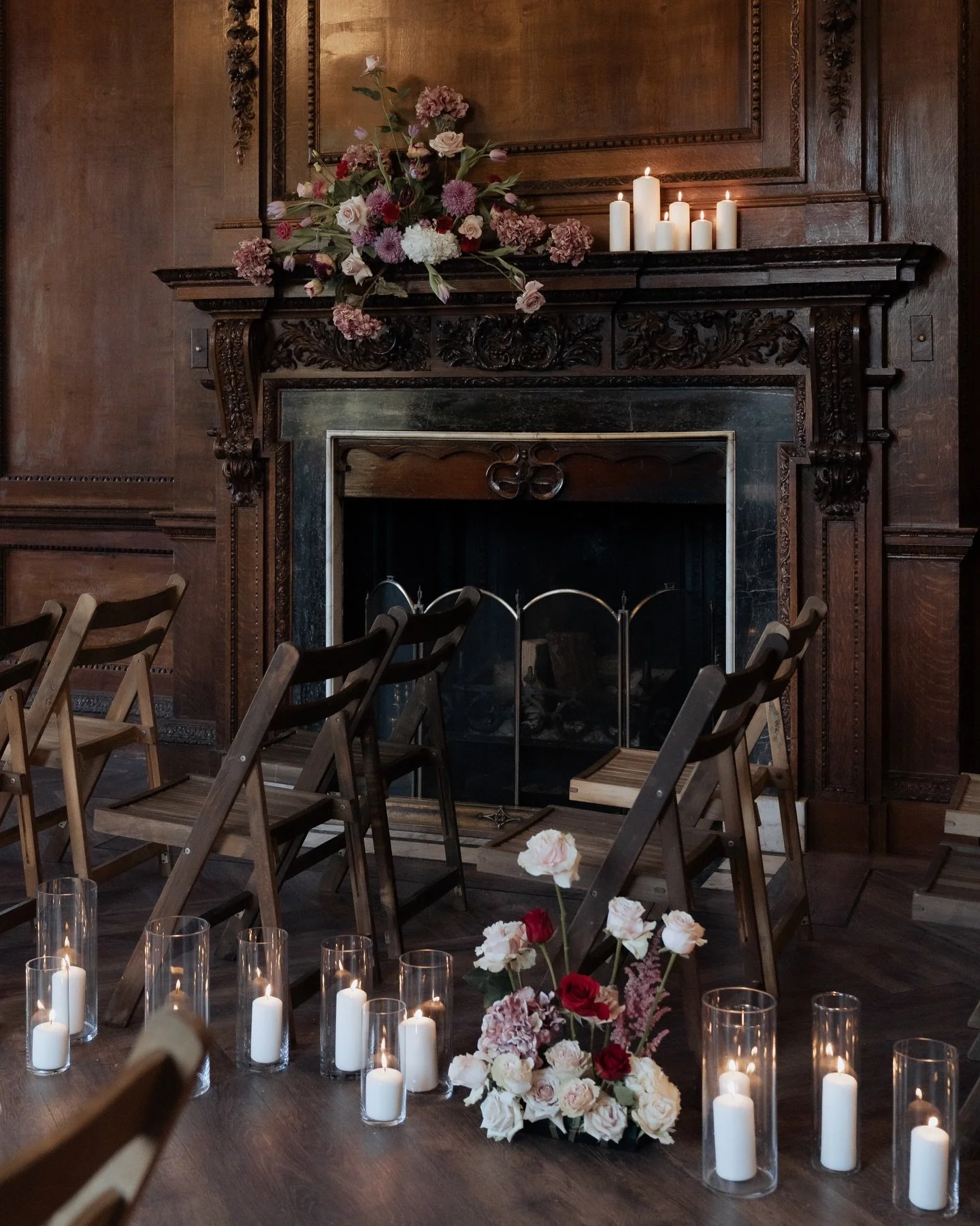 A candlelit ceremony, soft editorial details and timeless romance at Swinfen Hall Hotel 🤍
 Every corner of this beautiful venue was styled with such intention, from the ceremony florals to the handwritten vows waiting quietly on the table.

This is 