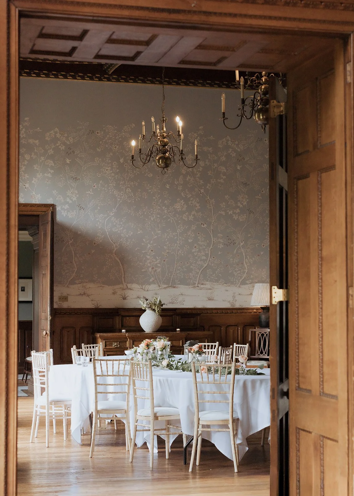 Soughton Hall Dining Room | Elegant Wedding Ceremony Space