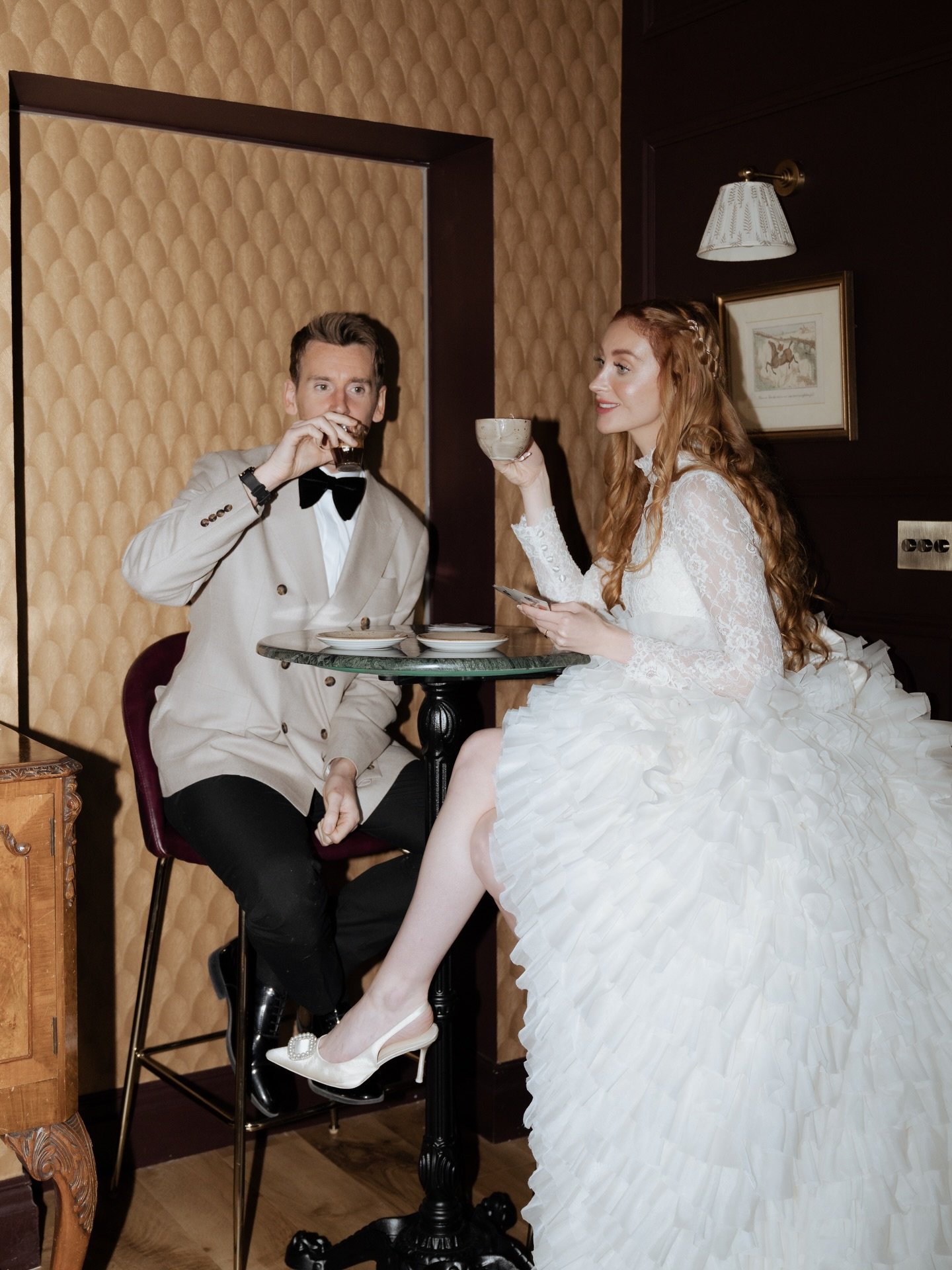 I&rsquo;m always drawn to the quieter moments.

Where nothing is rushed.
Where atmosphere leads.
Where design has room to exist.

Styling &amp; Concept: @freerangefloristry @forageandfoliage
Venue: @cartmeloldgrammar 
Stationery: @billyandfigstudio
B