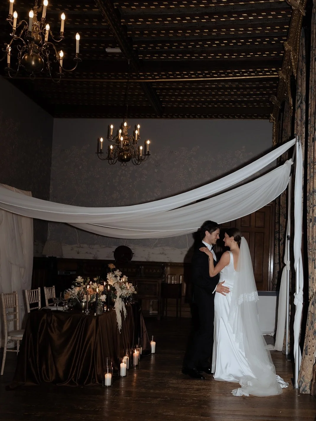 A fashion-led editorial at Soughton Hall, where light, texture, and atmosphere take the lead. 

Venue: @soughton_hall 
Photographer and Concept: @cleostellaphotography
Planner: @bootiqueweddingsandevents 
Florist: @tmsevents
Stylist: 	@kcoevents 
Sta