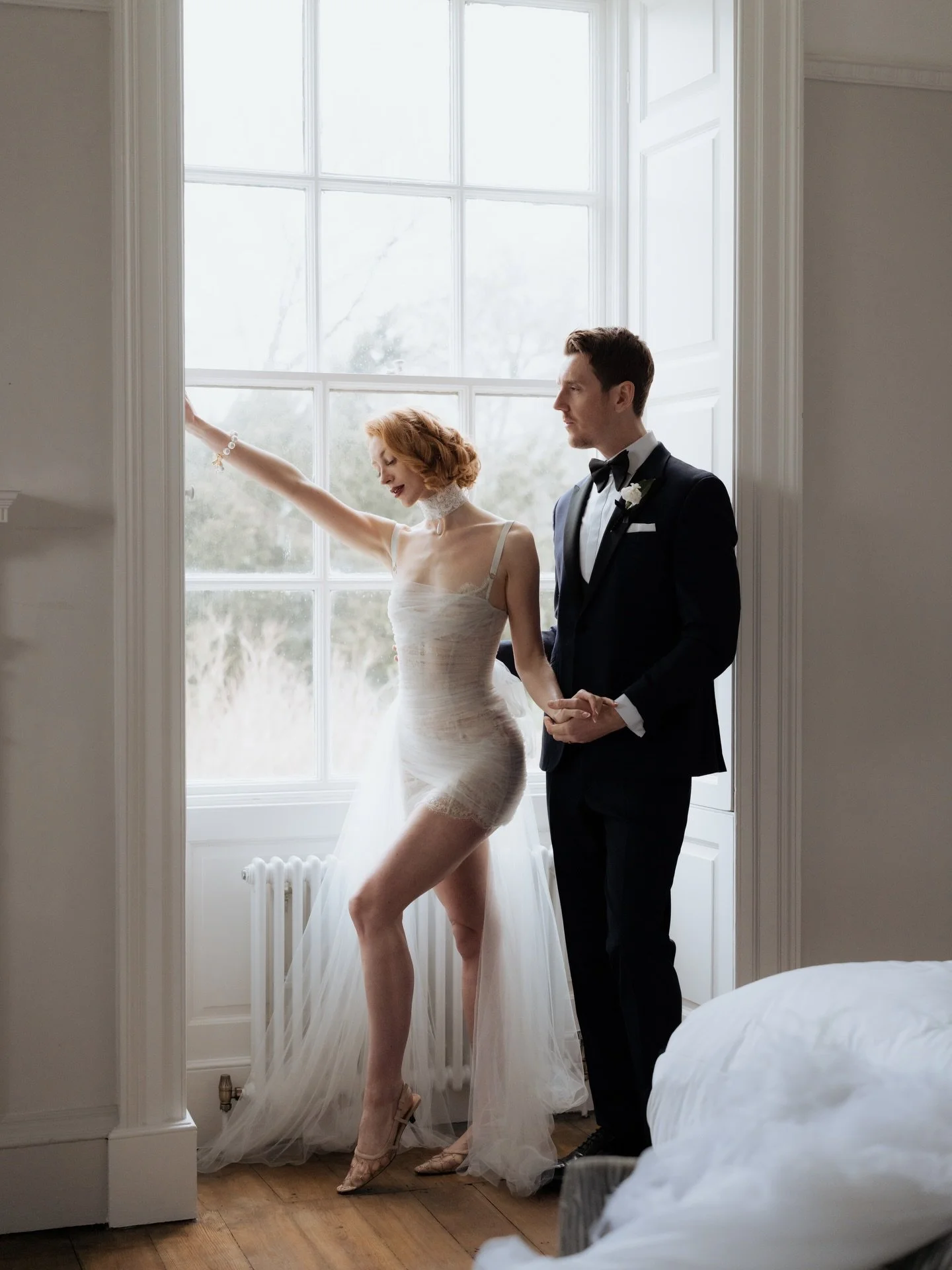 Drawn to light, movement, and modern romance.

An editorial moment created at Forcett Hall, in collaboration with Belle Bridal, where fashion and feeling meet, softly.

&bull; Concept &amp; hosts @bellebridalmagazine @rebellemarketing 
&bull; Sponsor