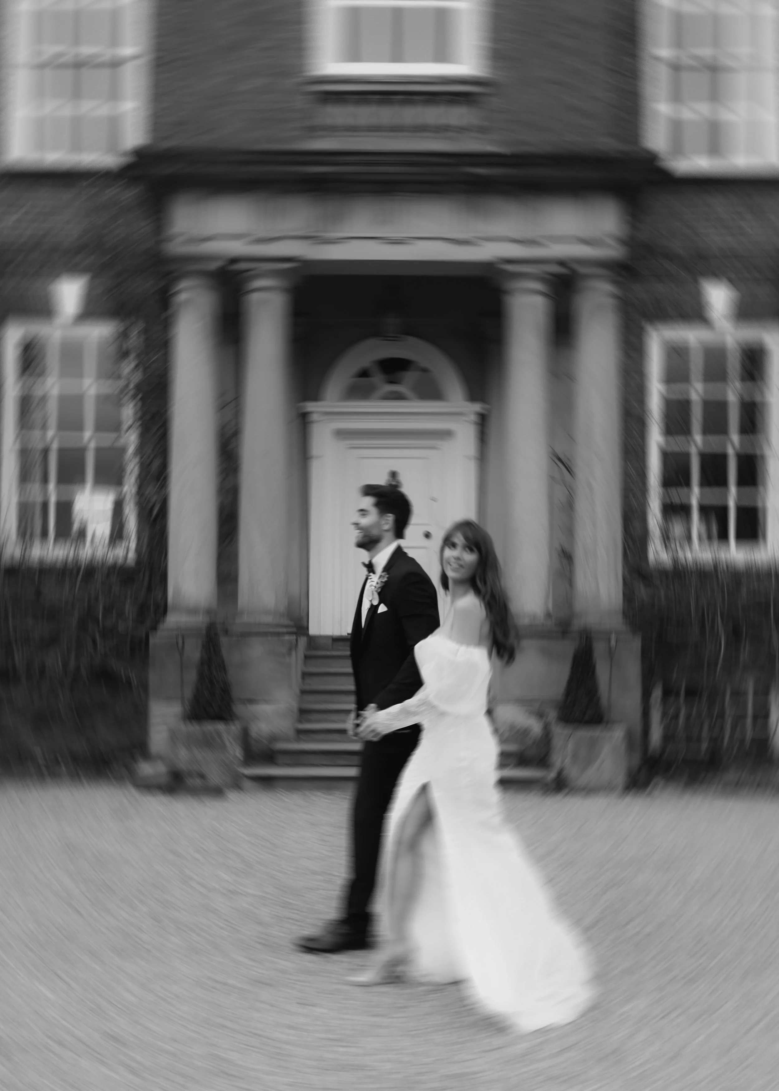 An intimate wedding moment captured at Iscoyd Park, a refined country house wedding venue on the borders of Cheshire, Shropshire and North Wales, photographed with a calm, editorial approach focused on connection and atmosphere.