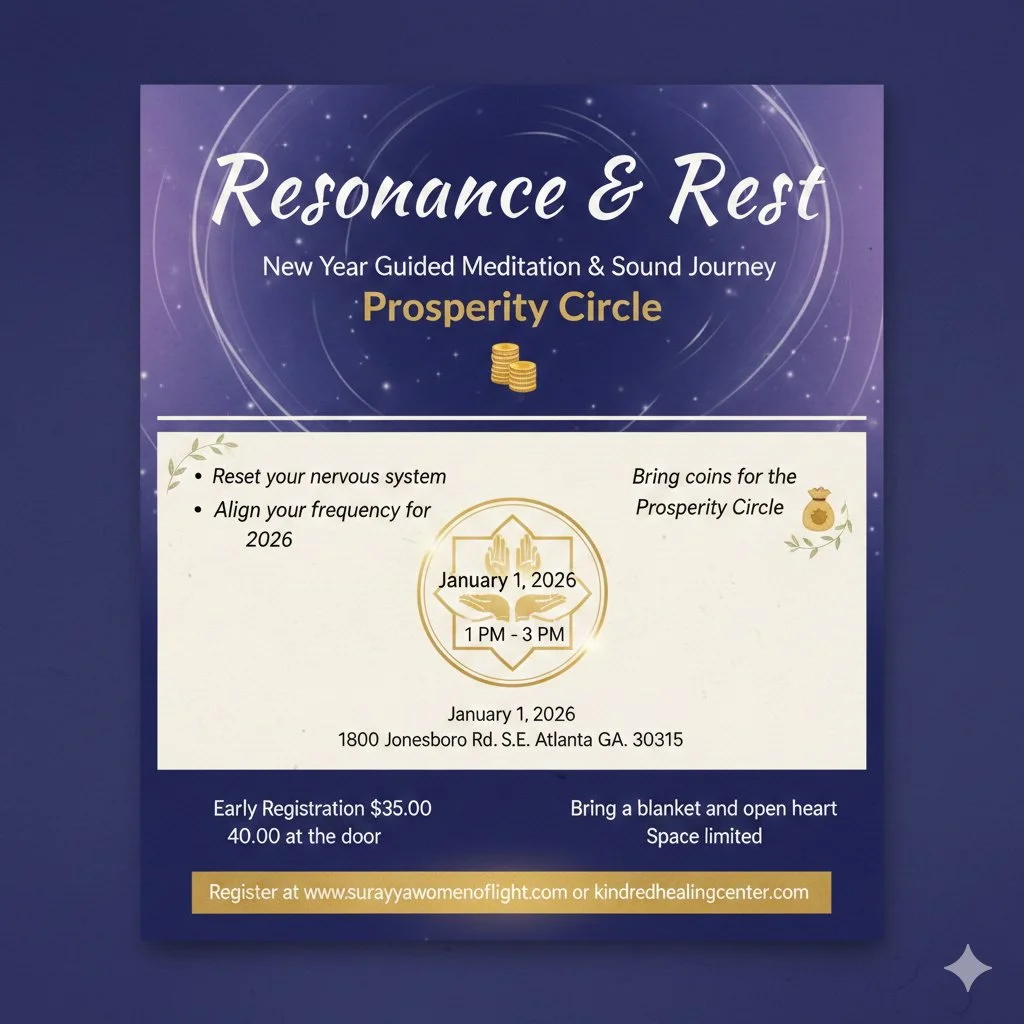 Resonance & Rest - New Year's Day Guided Meditation, Sound Journey & Prosperity Circle