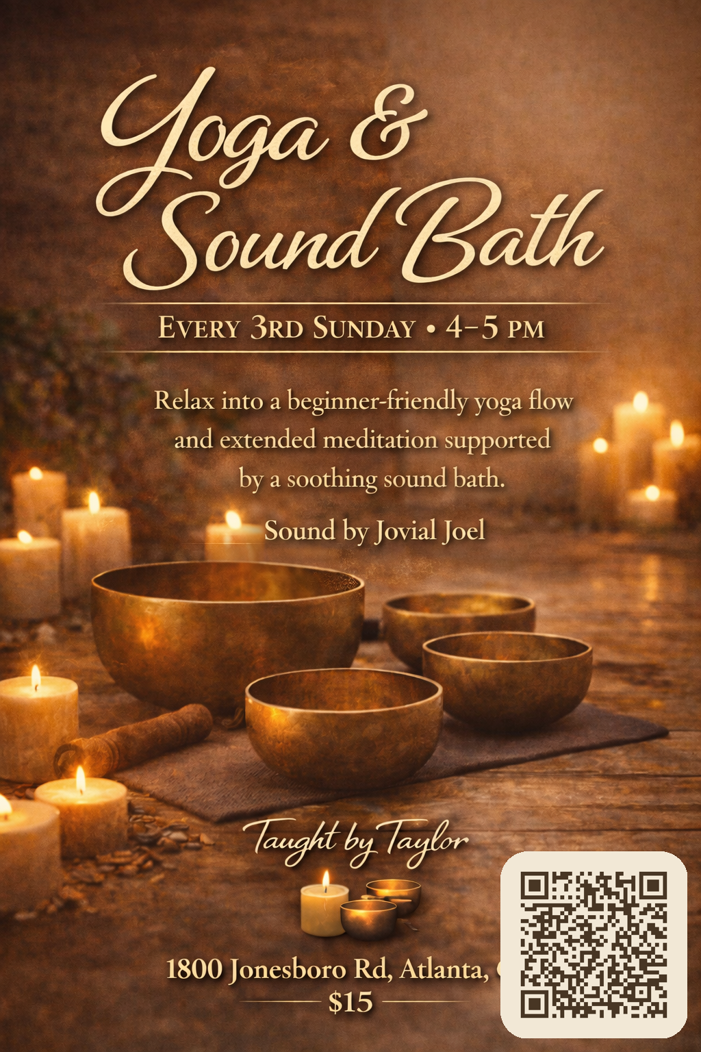 Taught By Taylor - Yoga &amp; Sound Bath